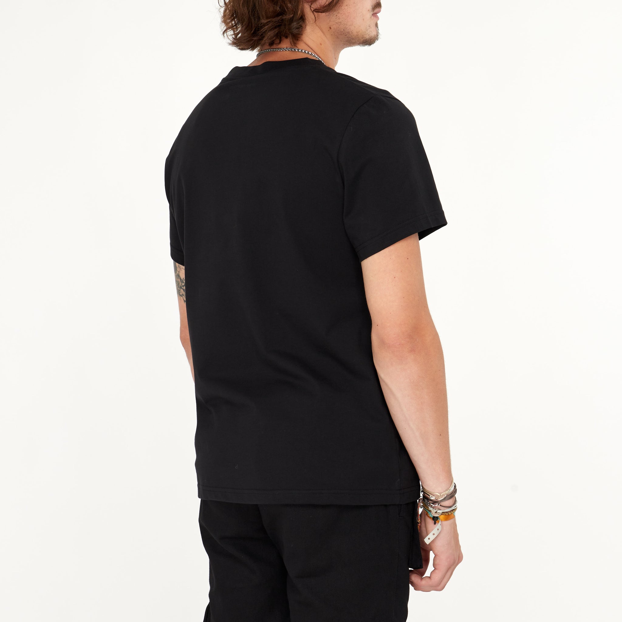T-shirt Courrèges à Logo Noir