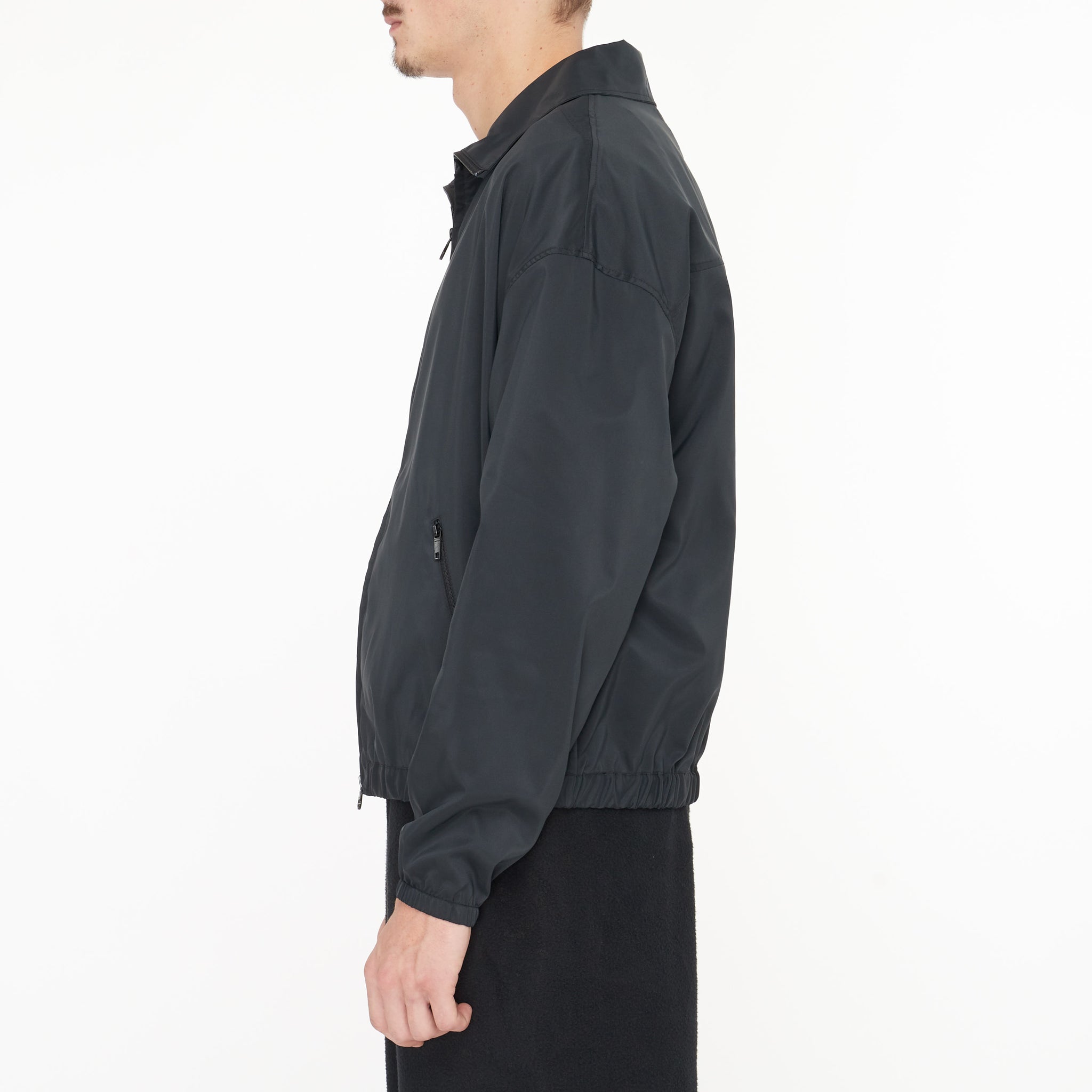 Veste Courrèges Tracksuit en Nylon Noir