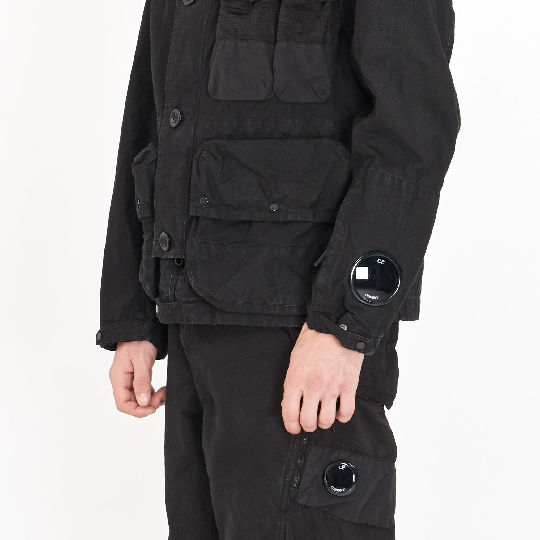 Veste Cp Company Ba-Tic Goggle Noir