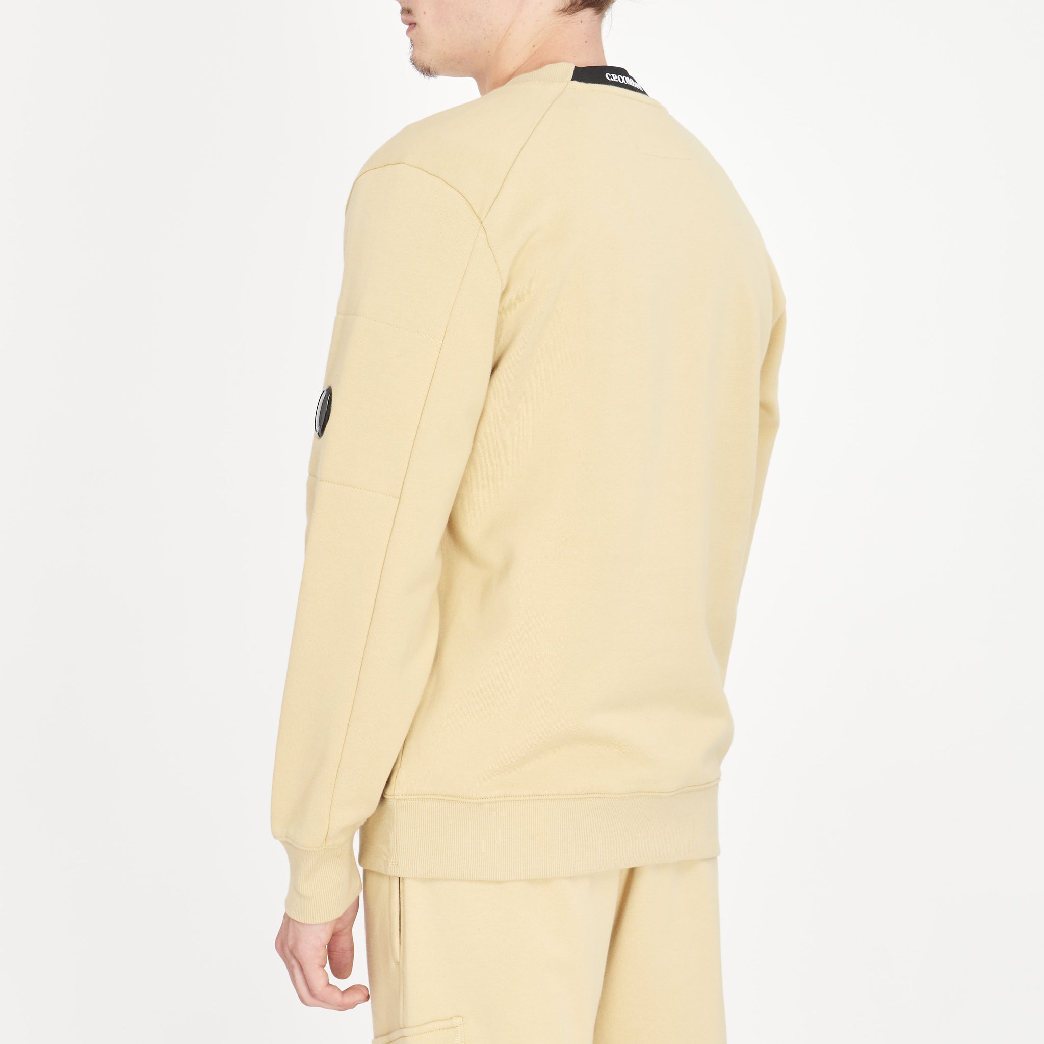 Pull Crewneck Cp Company Diagonal Raised Fleece