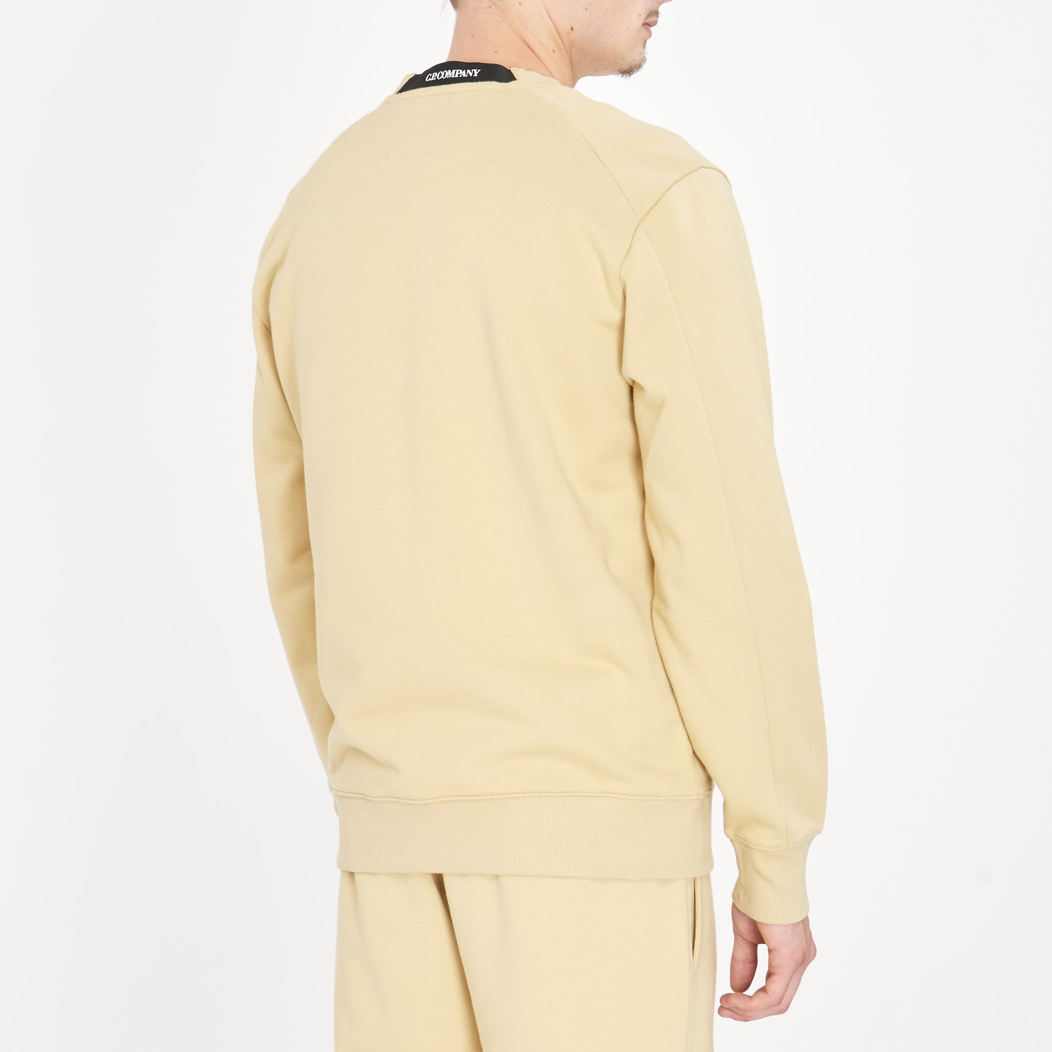 Pull Crewneck Cp Company Diagonal Raised Fleece