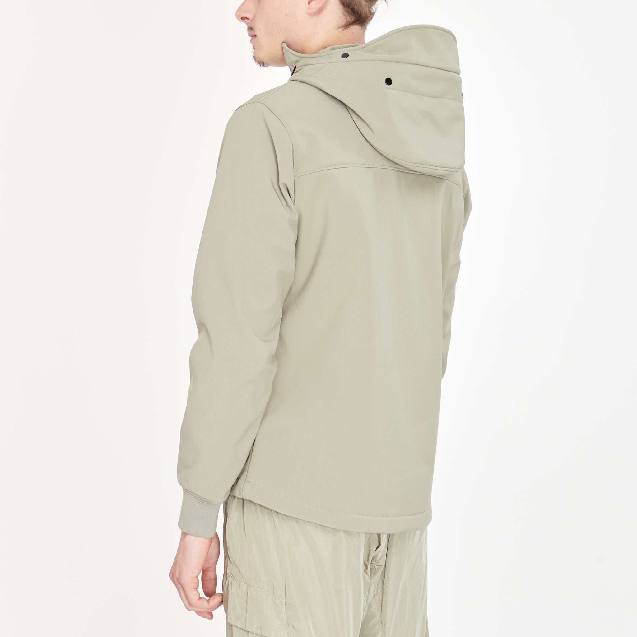 Veste Cp Company Shell-R Goggle Beige