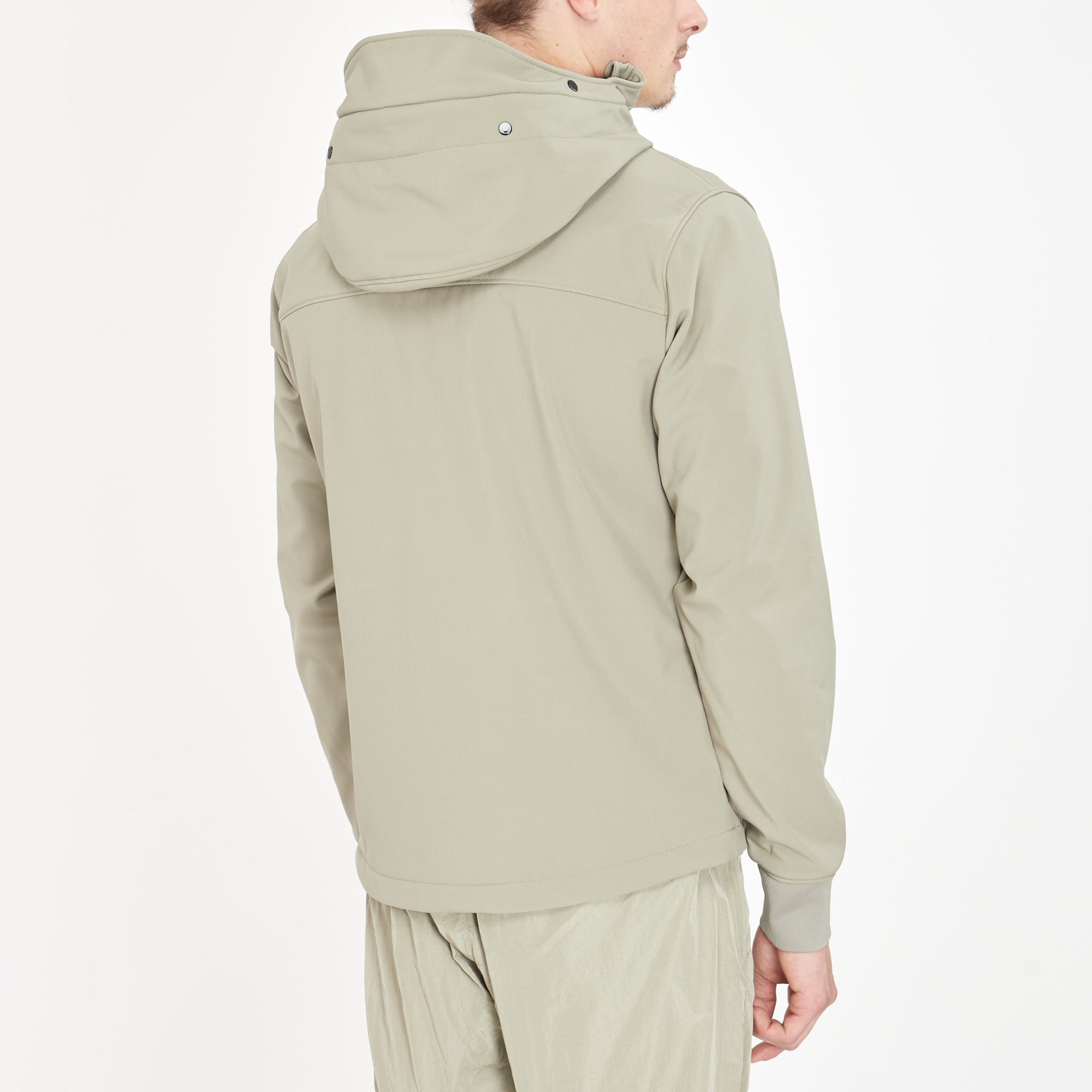 Veste Cp Company Shell-R Goggle Beige