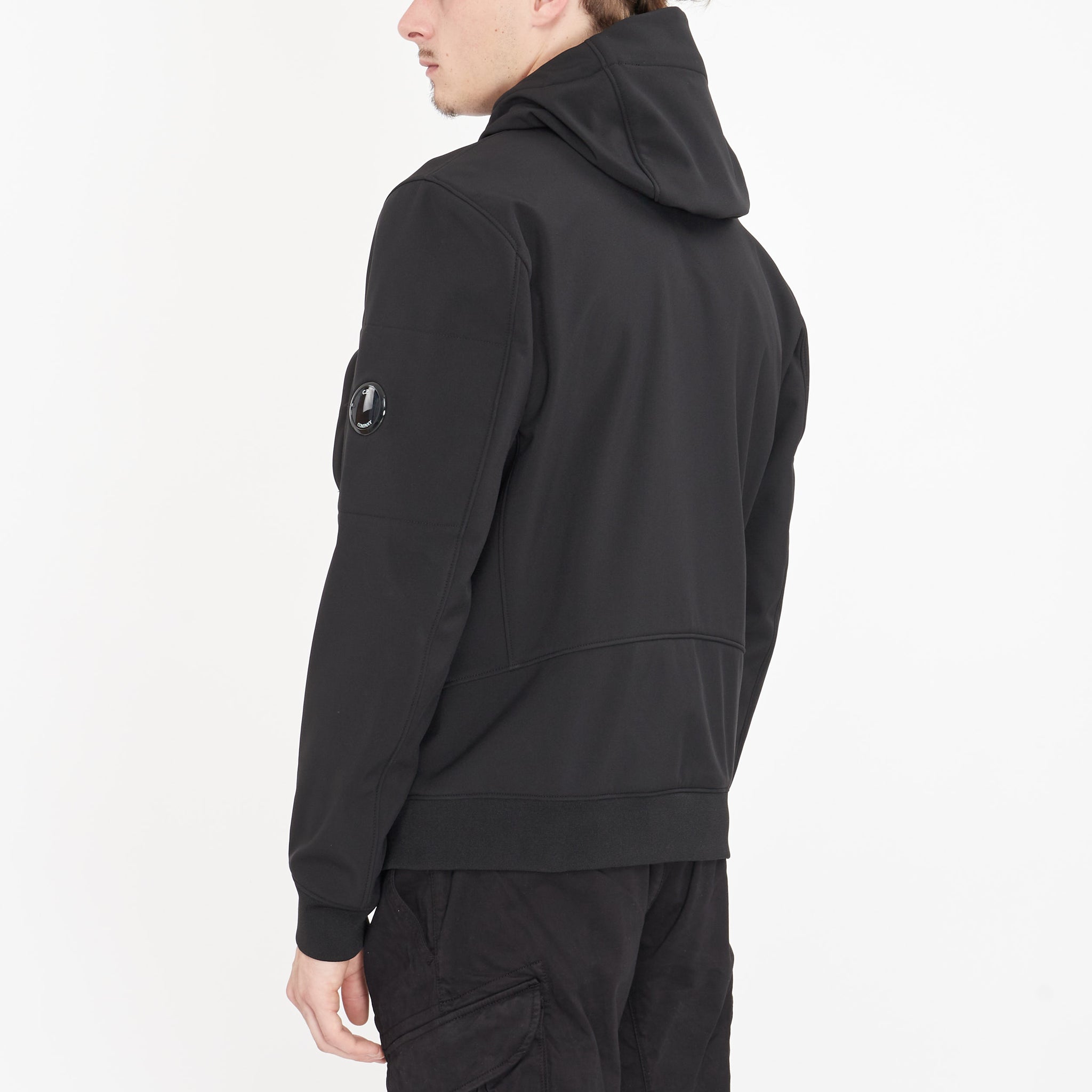 Veste Cp Company Shell-R Hooded Noir