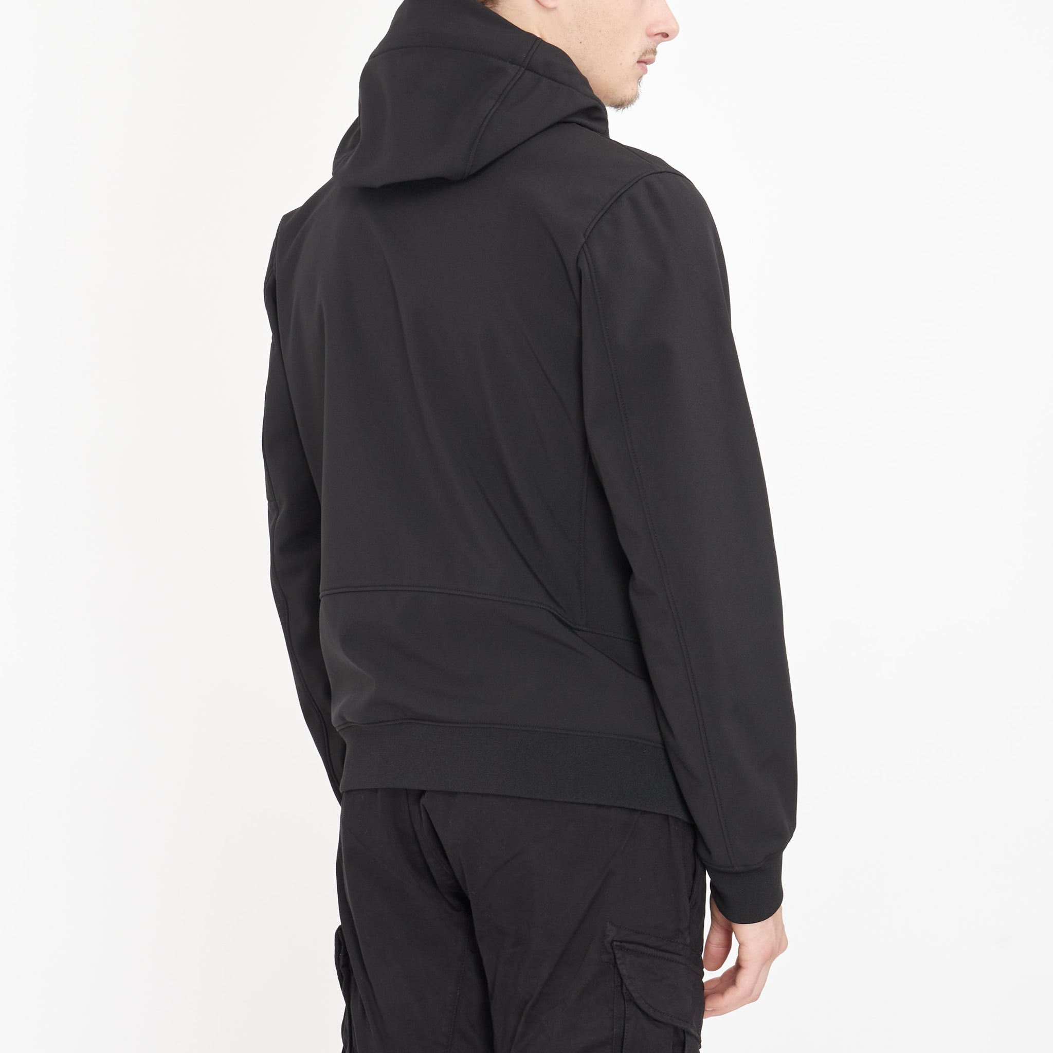 Veste Cp Company Shell-R Hooded Noir