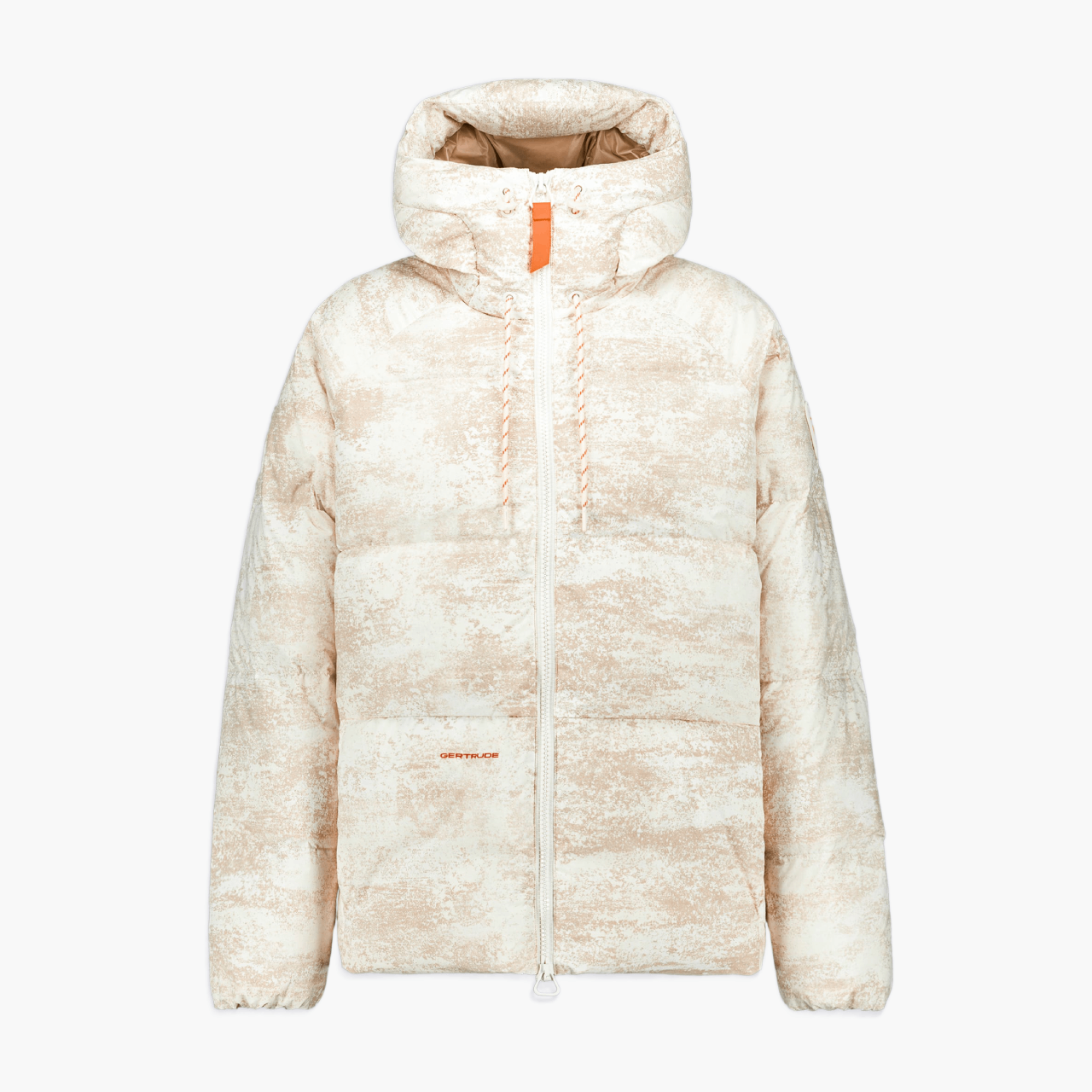 Doudoune oversize Azael Print — Brume