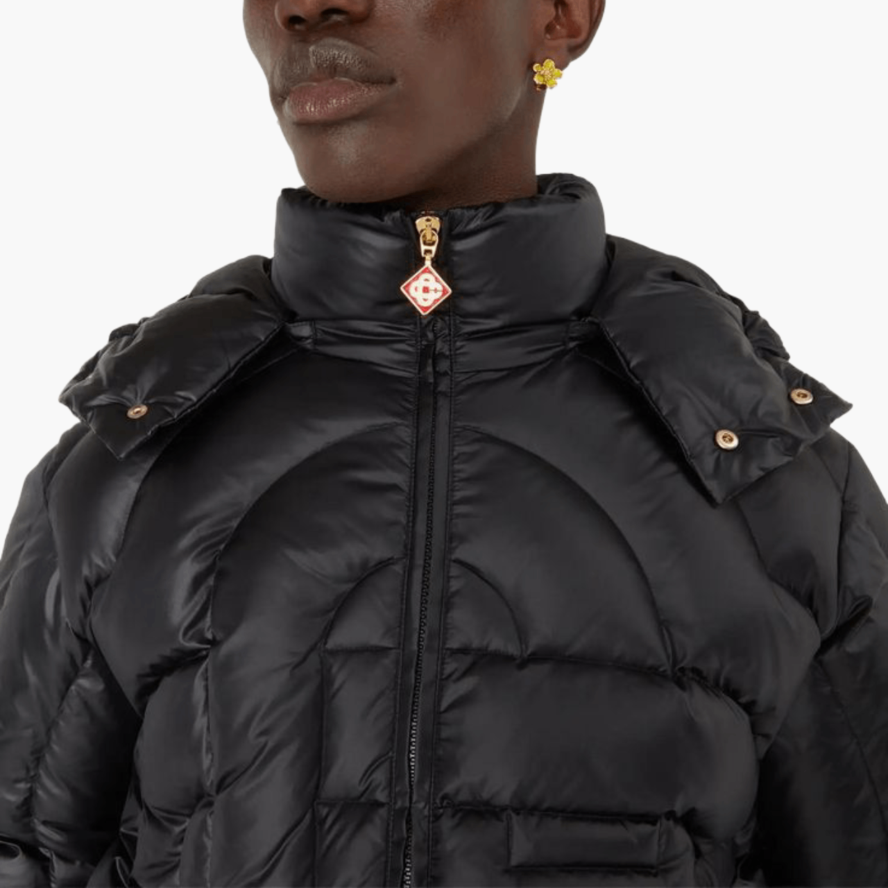 Doudoune Casablanca Monogram noire