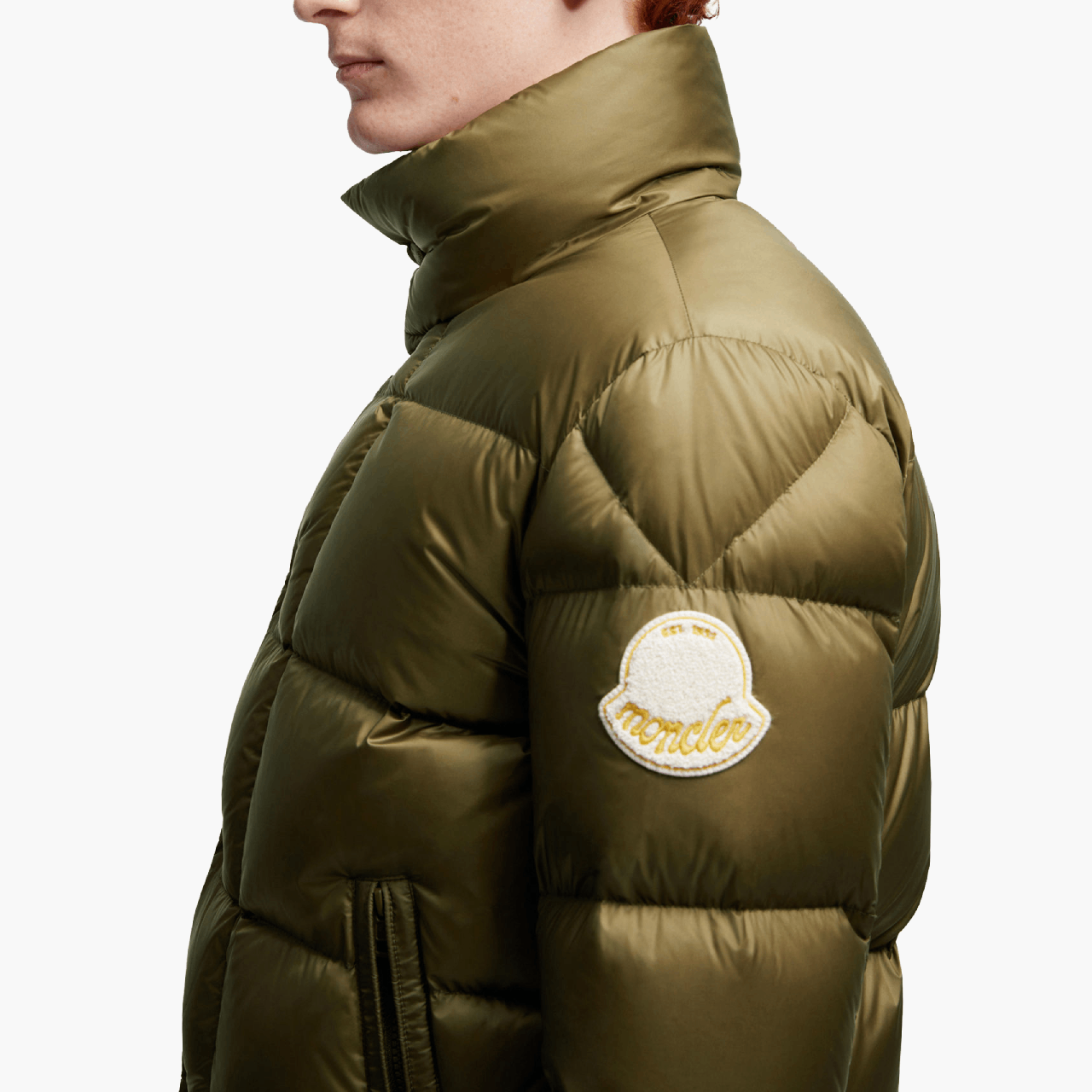 Doudoune Moncler Tripiti vert foncé