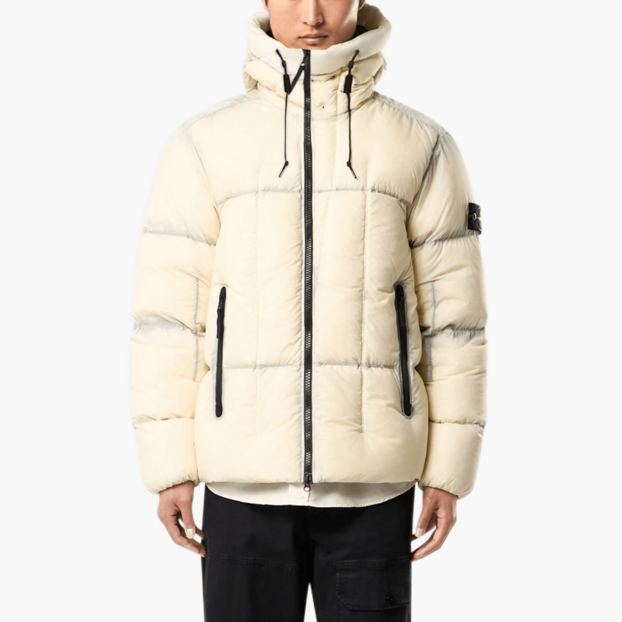 Doudoune Seam Faded Nylon