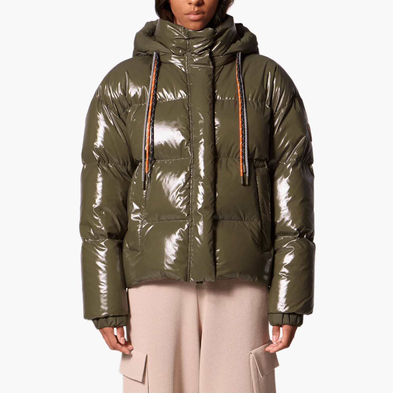 Doudoune courte Lili Bright — Khaki