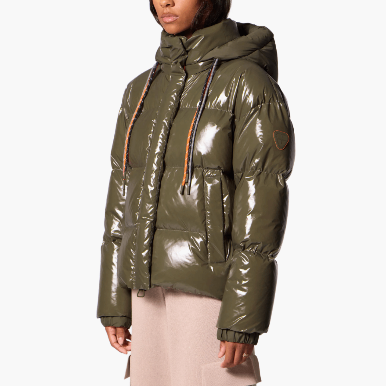 Doudoune courte Lili Bright — Khaki