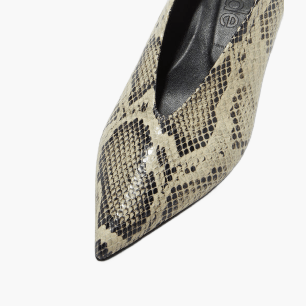 Escarpins Aeyde Clara Creamy Snake