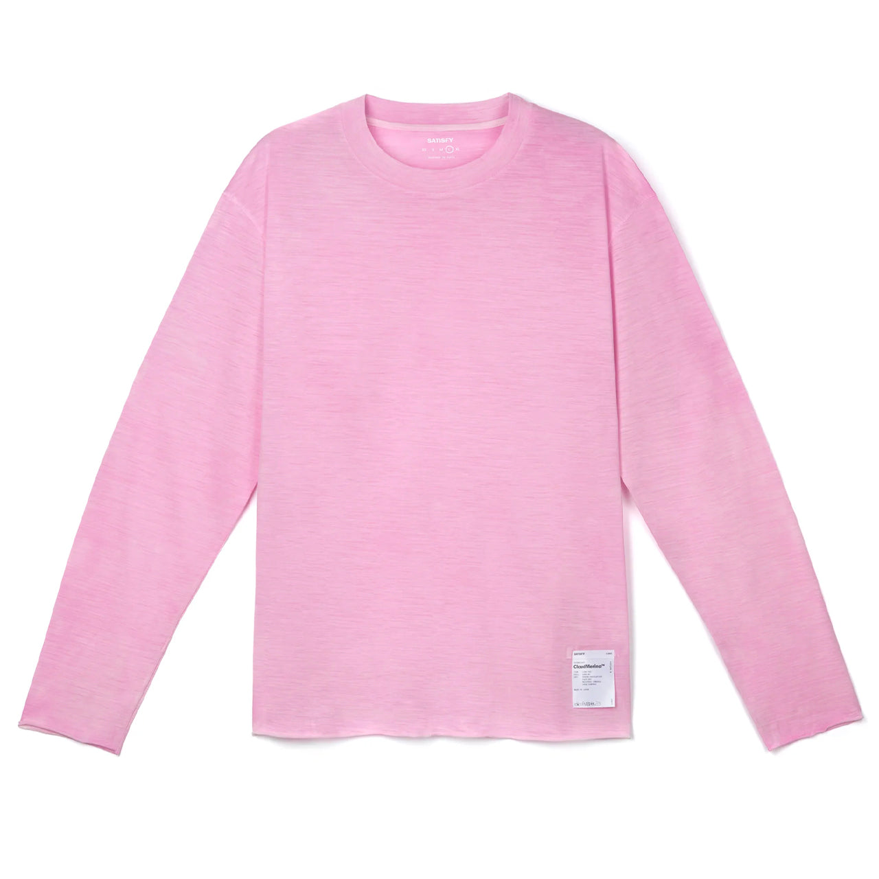 T-shirt Satisfy CloudMerino LS Rose