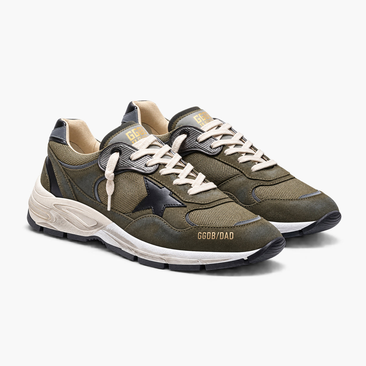 sneakers Dad Star Vert Olive/Gris/Noir