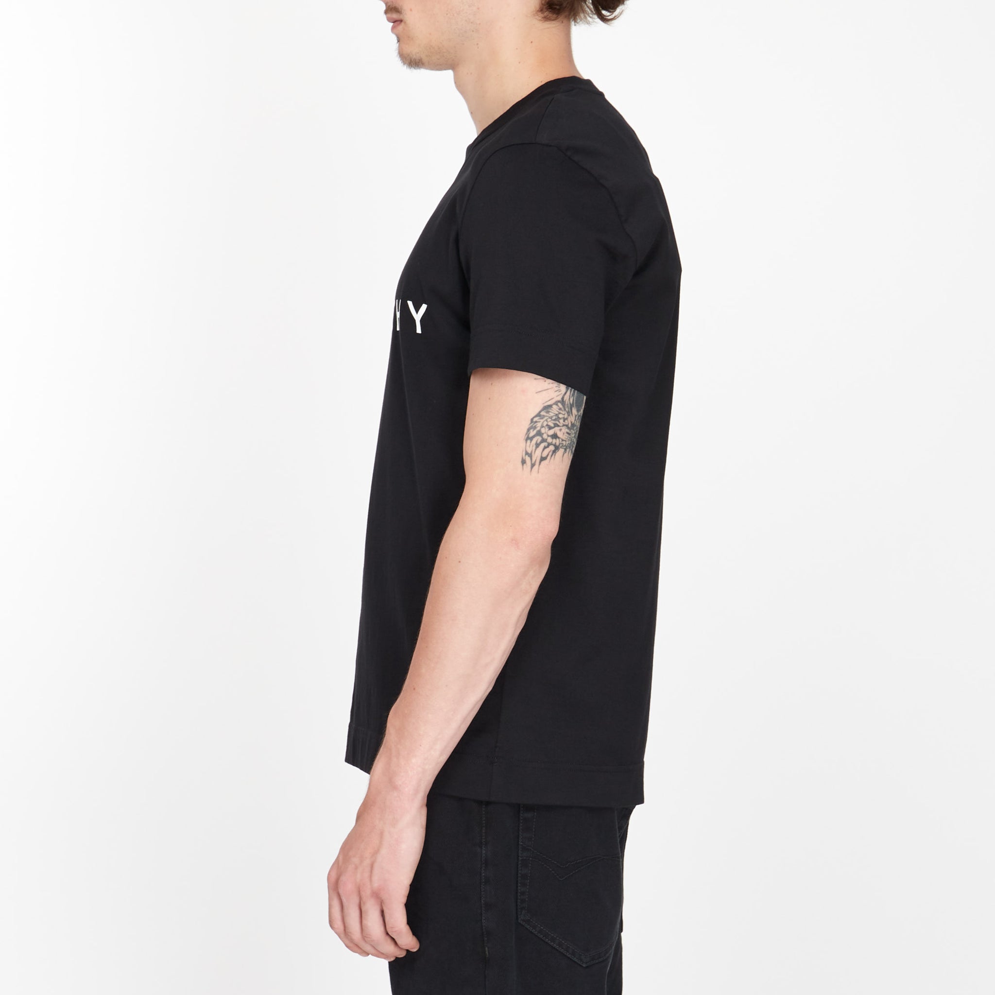 Tee Shirt Givenchy Slim à Logo Noir