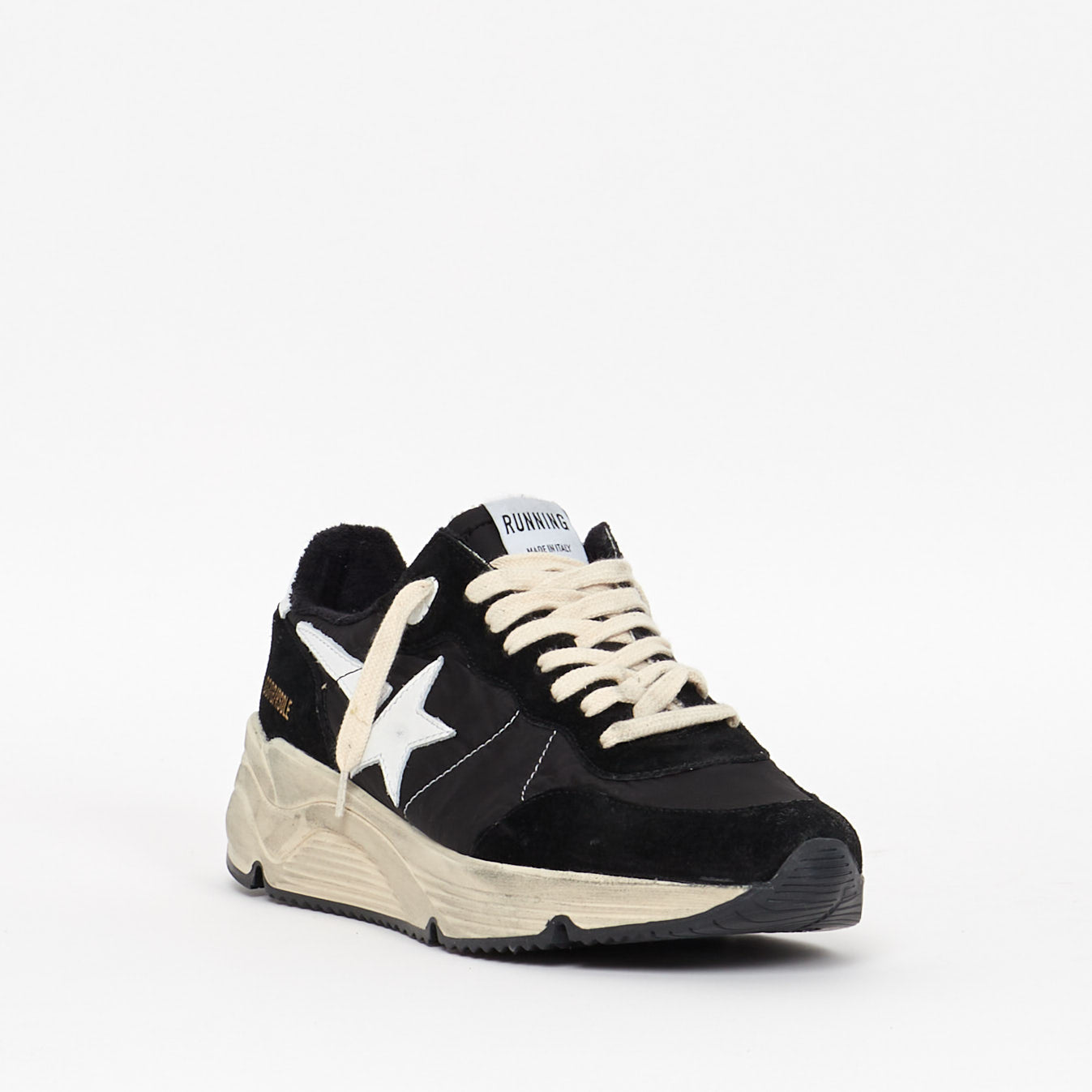 Golden Goose Running Sole Sneakers Black