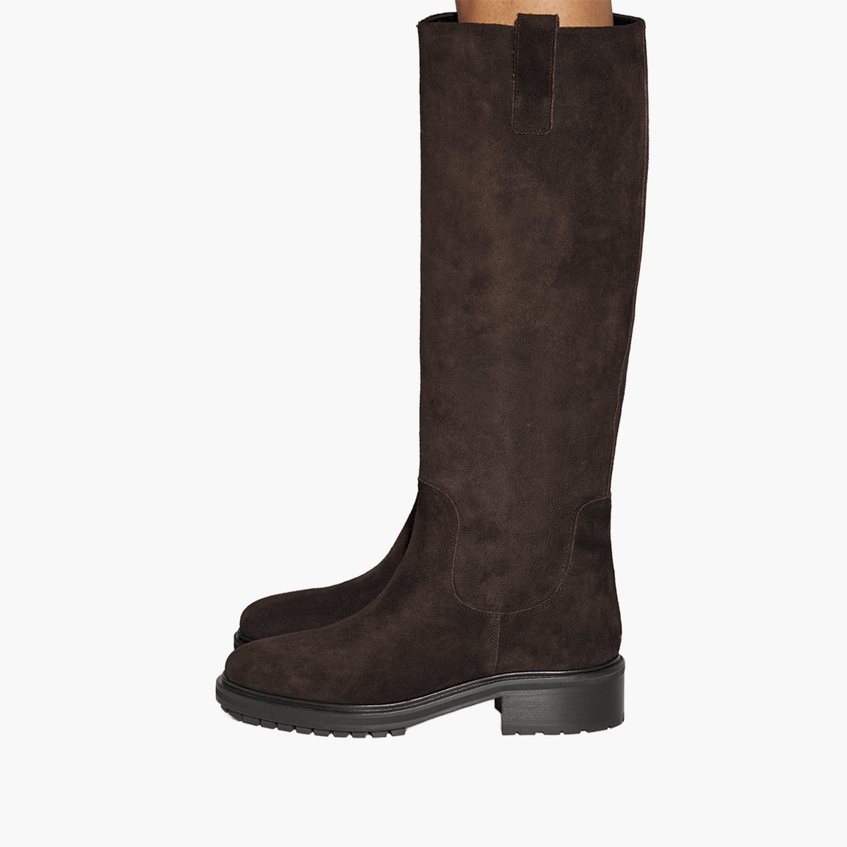 Bottes Henry en Daim Moka Suede