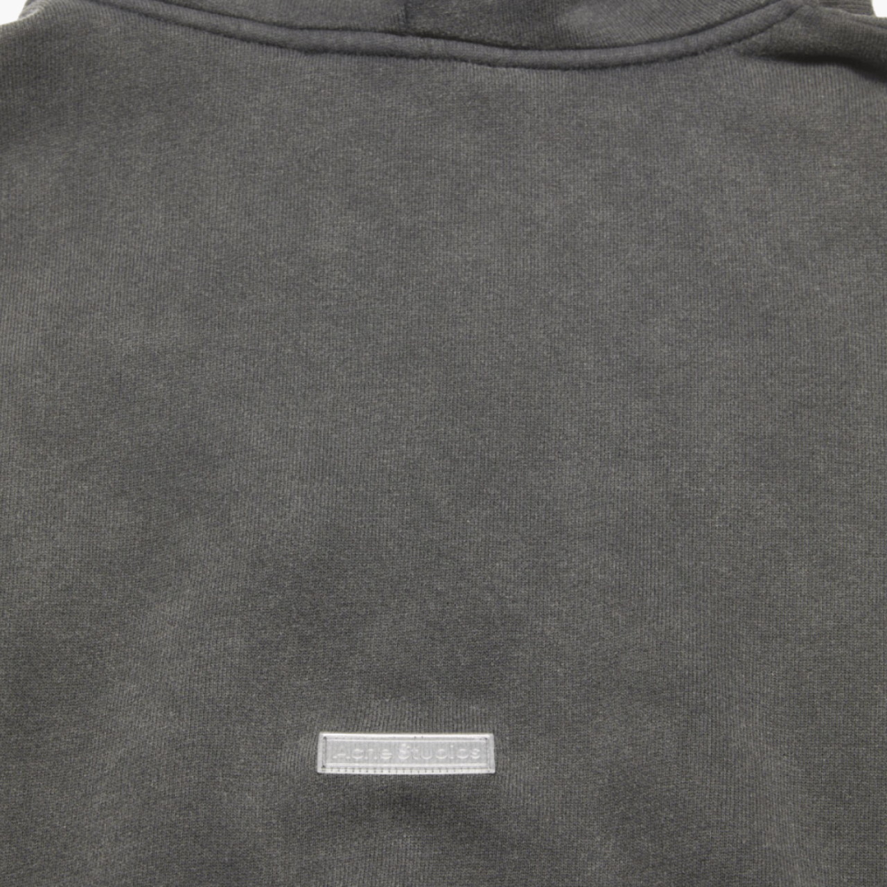 Hoodie Acne Studios Logo Patch noir