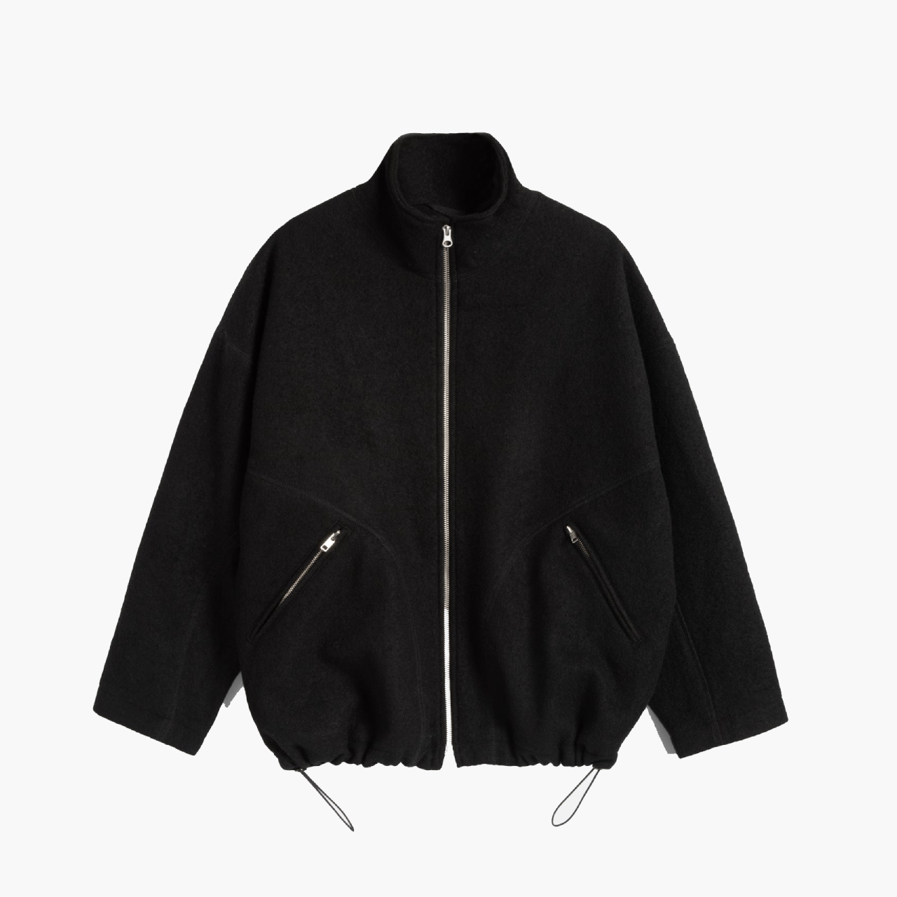 Jacket YMC Aaron zip noire