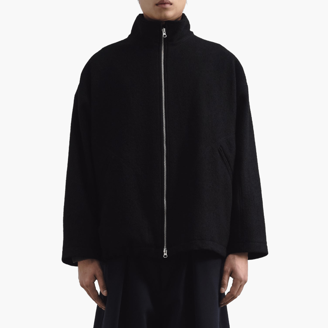 Jacket YMC Aaron zip noire