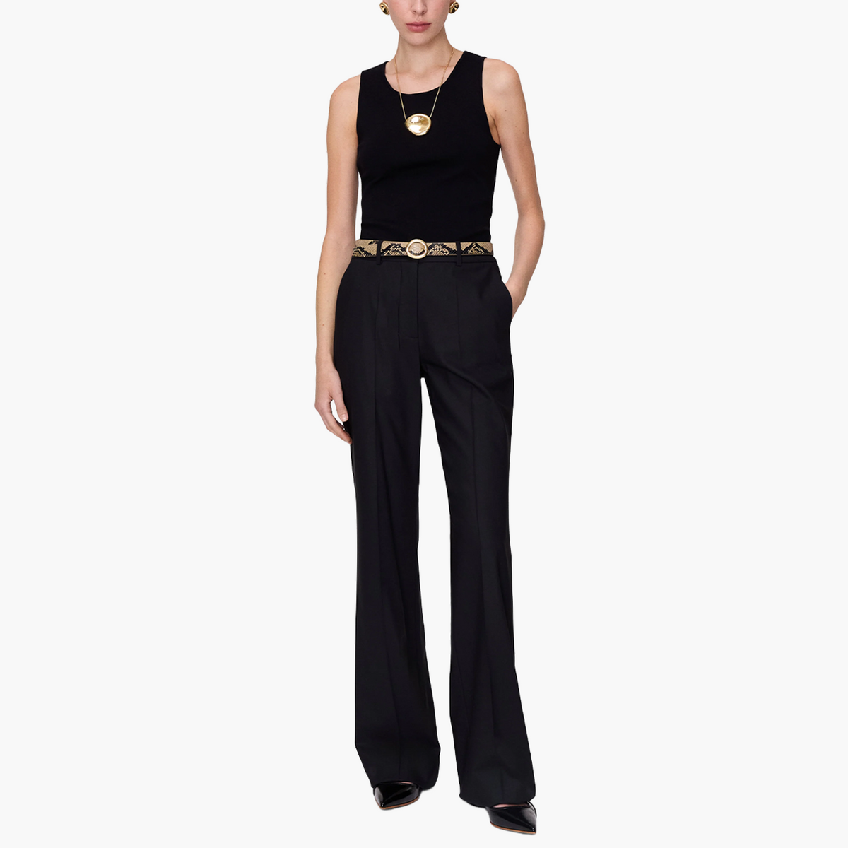 Pantalon Morissey Laine Stretch Black