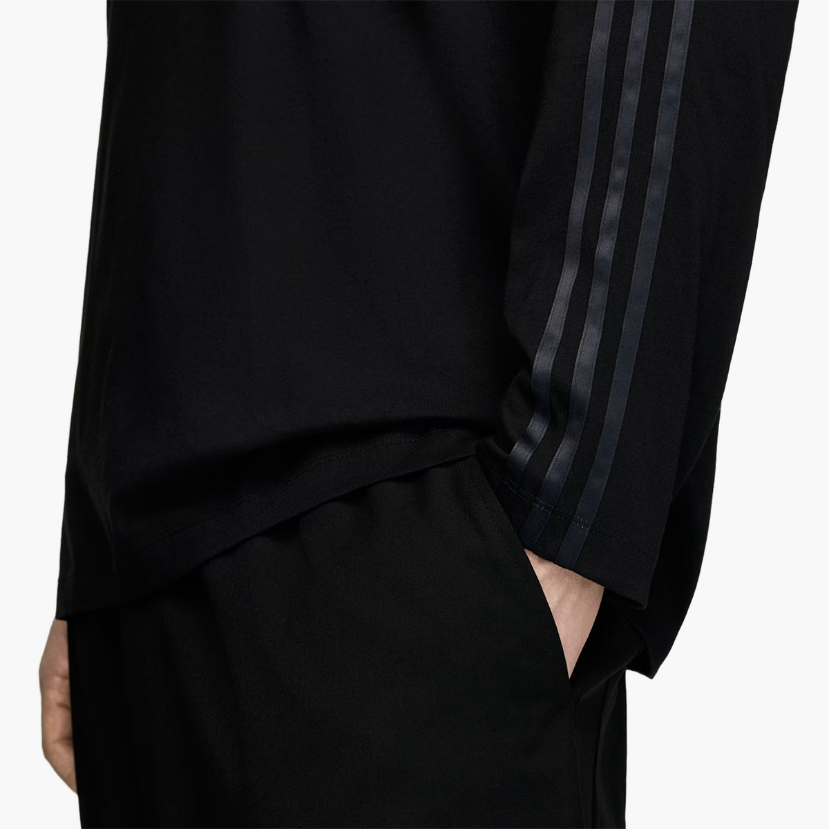 T-shirt à manches longues  « Oversized Gradient Stripes »