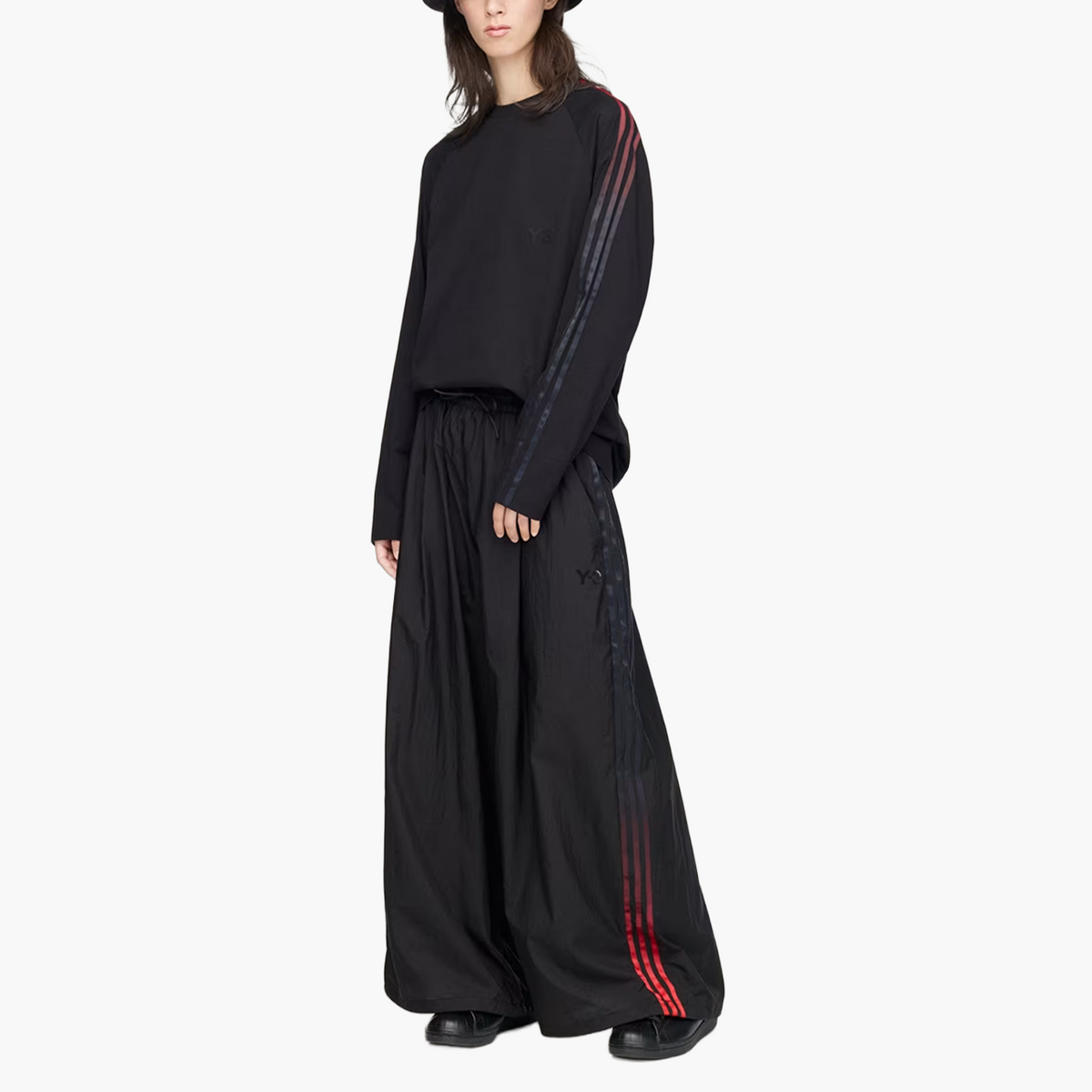 T-shirt à manches longues  « Oversized Gradient Stripes »