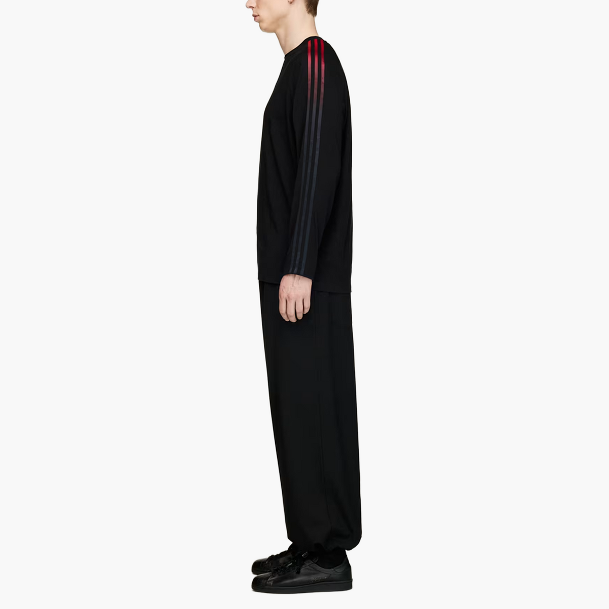 T-shirt à manches longues  « Oversized Gradient Stripes »