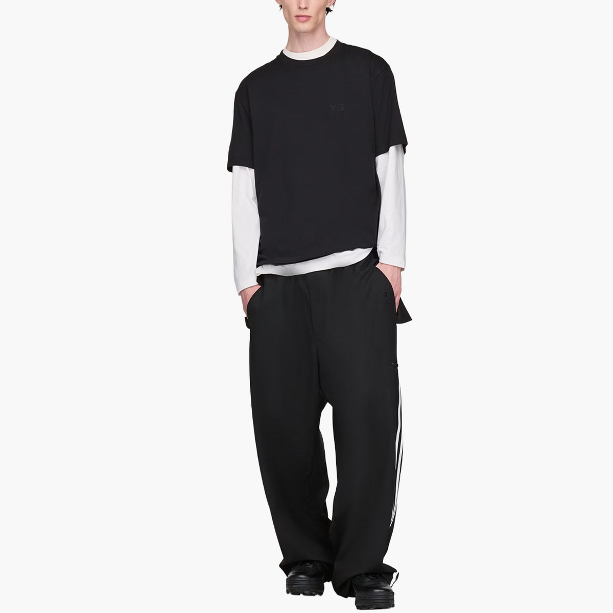 T-shirt manches courtes « Regular » Noir