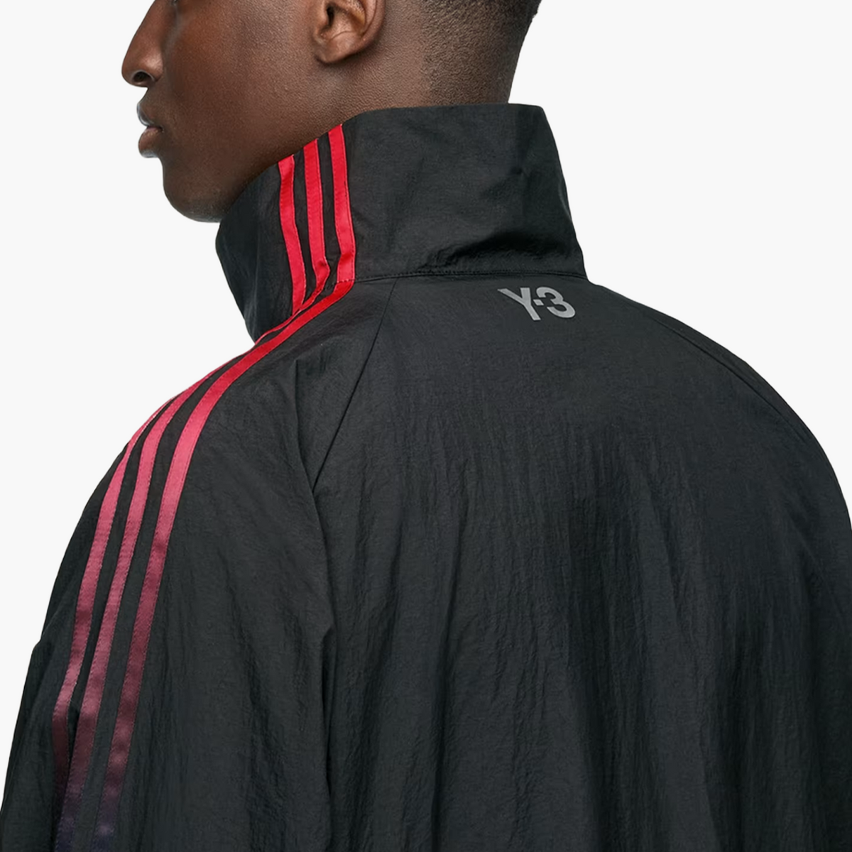 Veste de survêtement Nylon Trois Bandes Dégradées