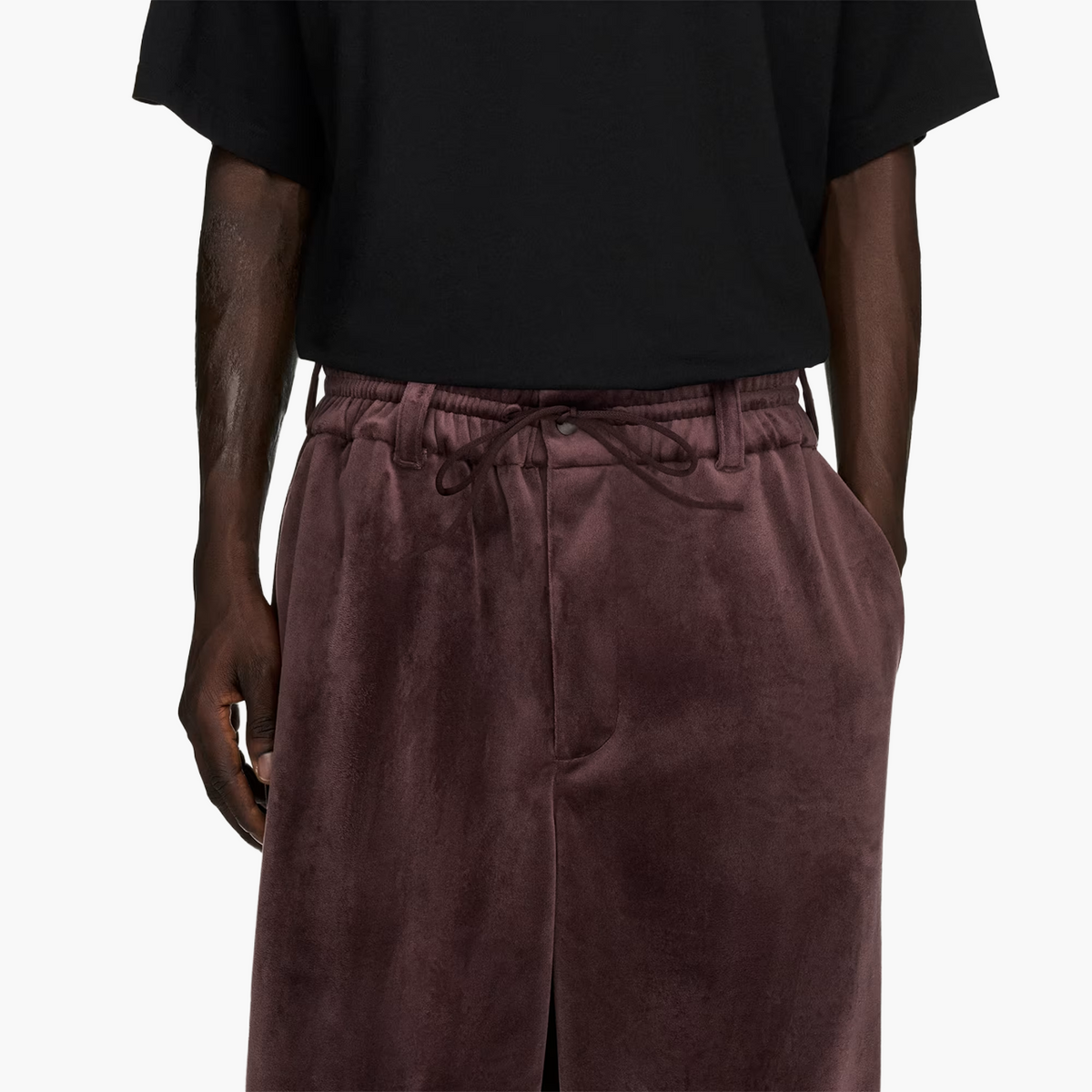 Pantalon Velours Night Red