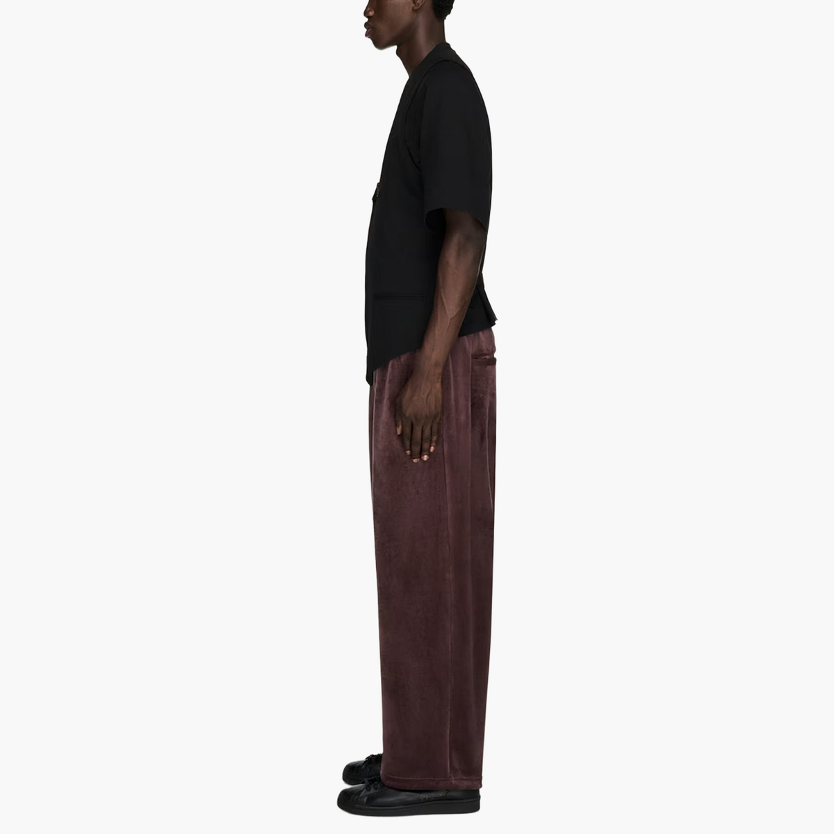 Pantalon Velours Night Red