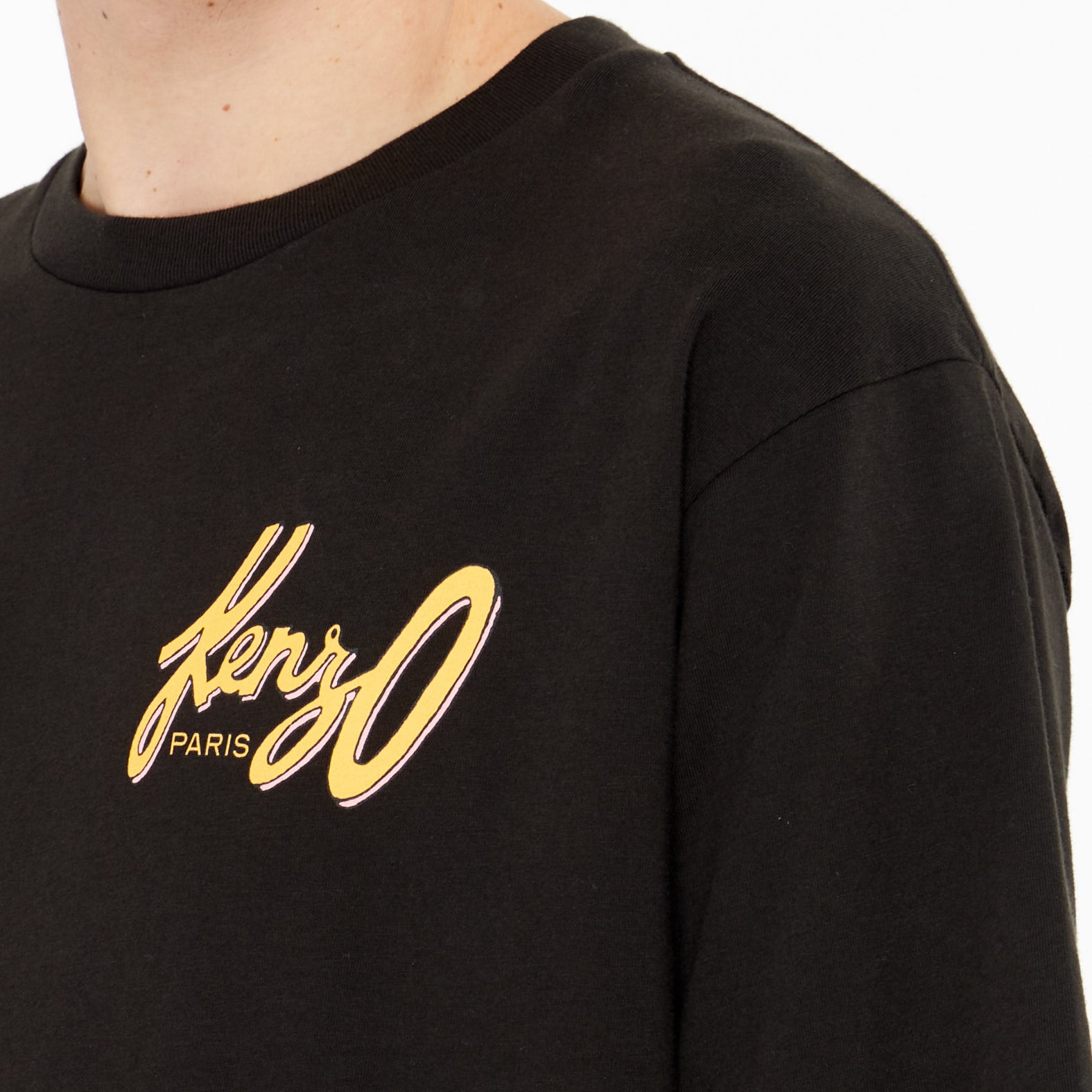 T-shirt Kenzo Archive Logo Oversize Noir