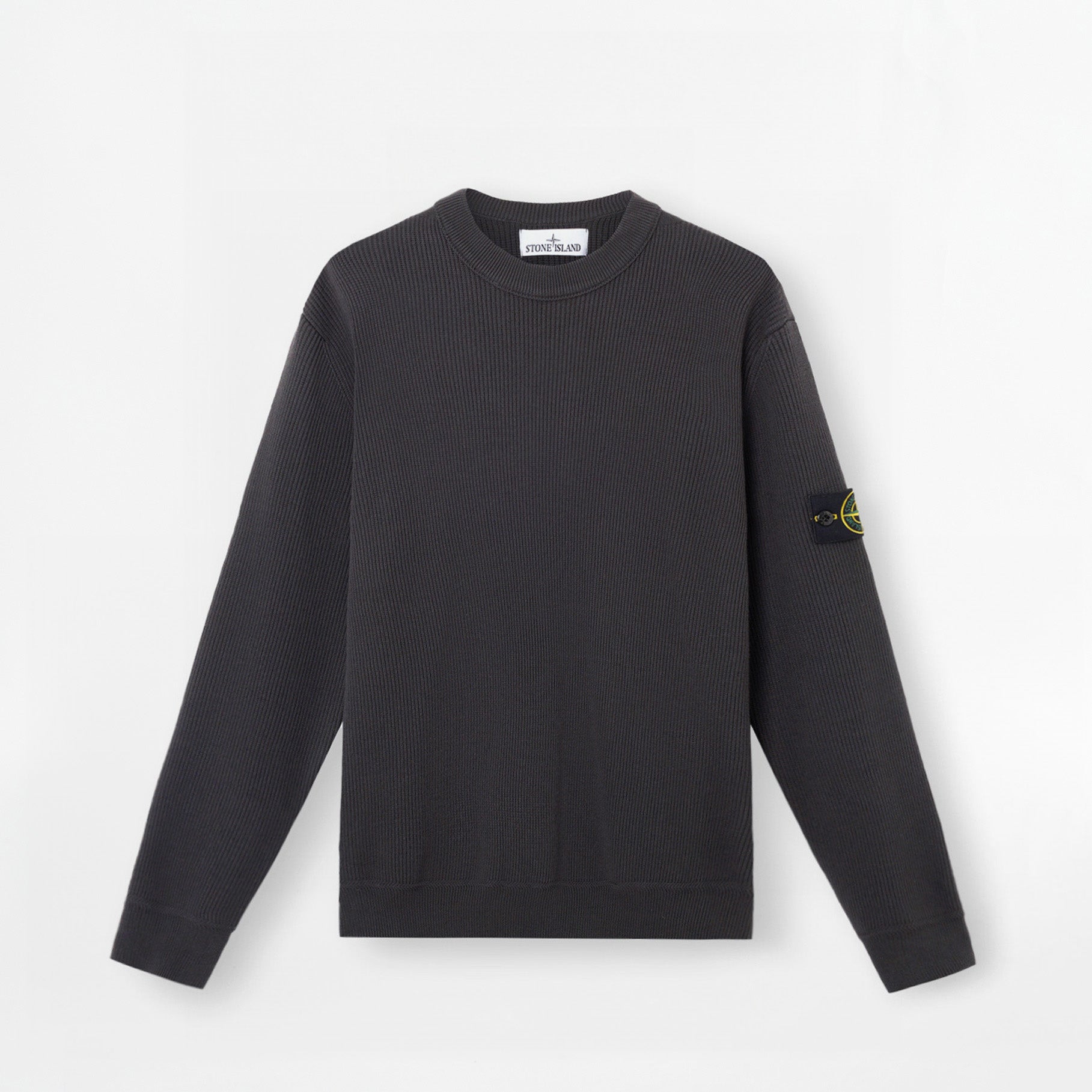Pull Stone Island Ribbed Soft Organic Cotton 5100054 Gris