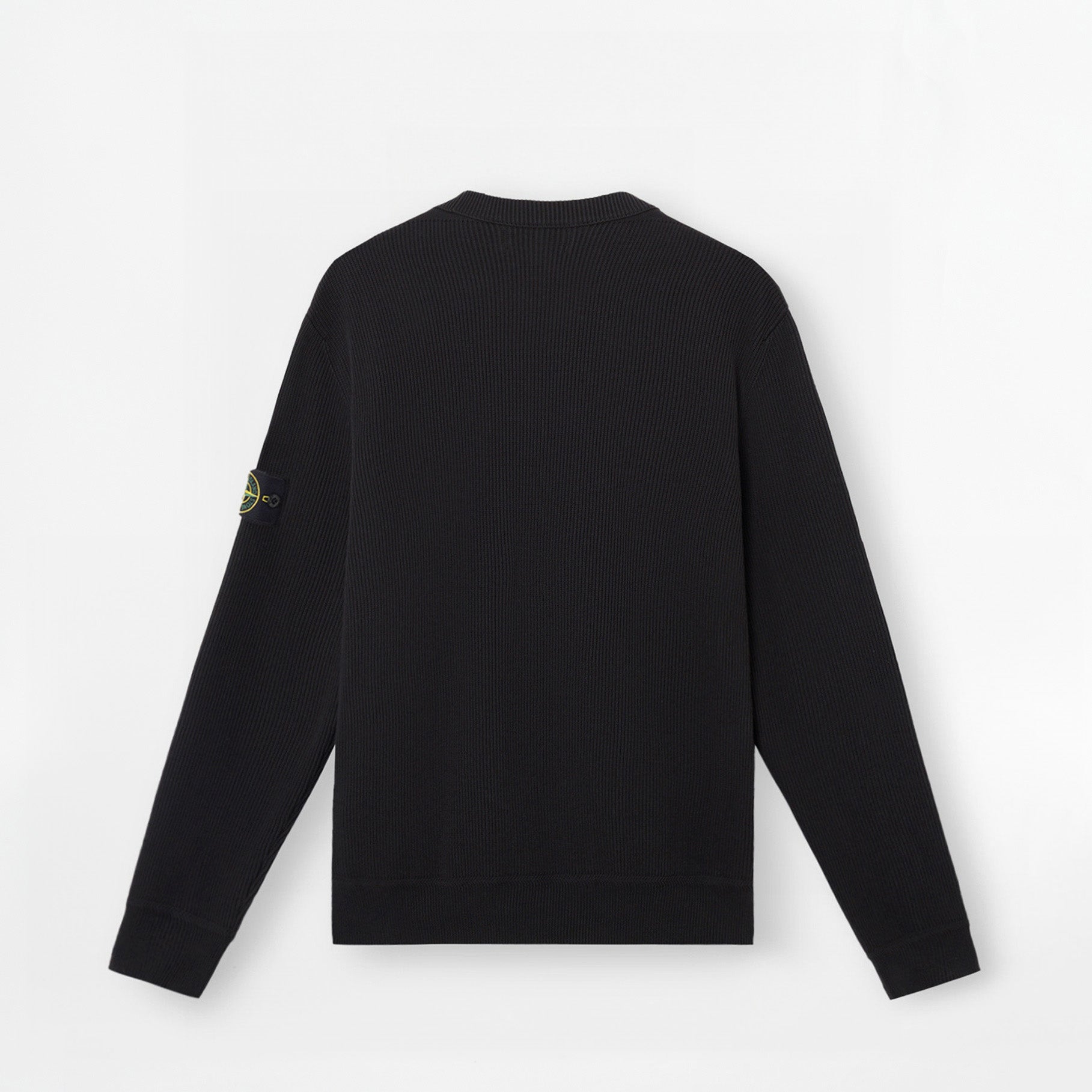 Pull Stone Island Ribbed Soft Organic Cotton 5100054 Noir