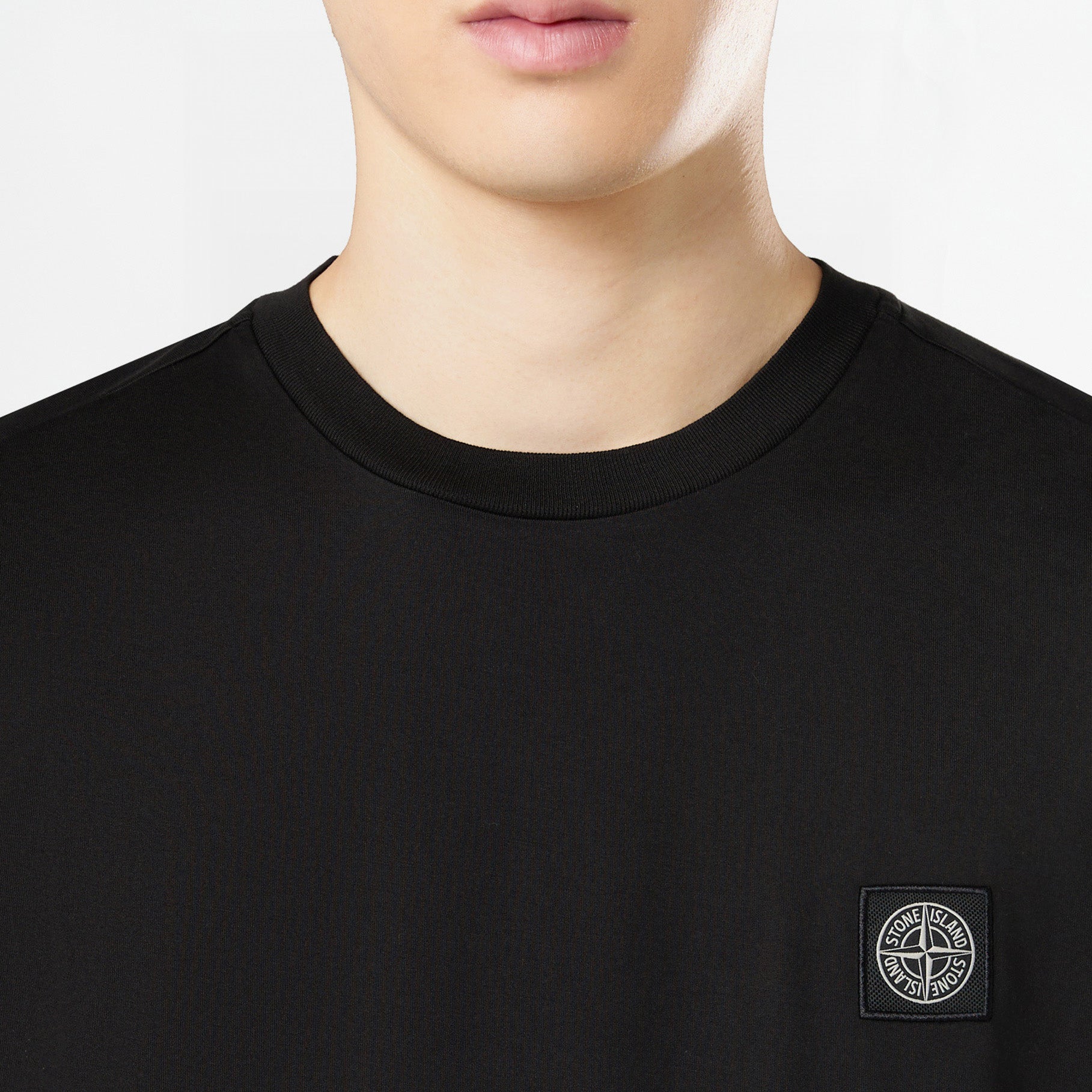 T-shirt Stone Island Cotton Jersey 2100039 Noir