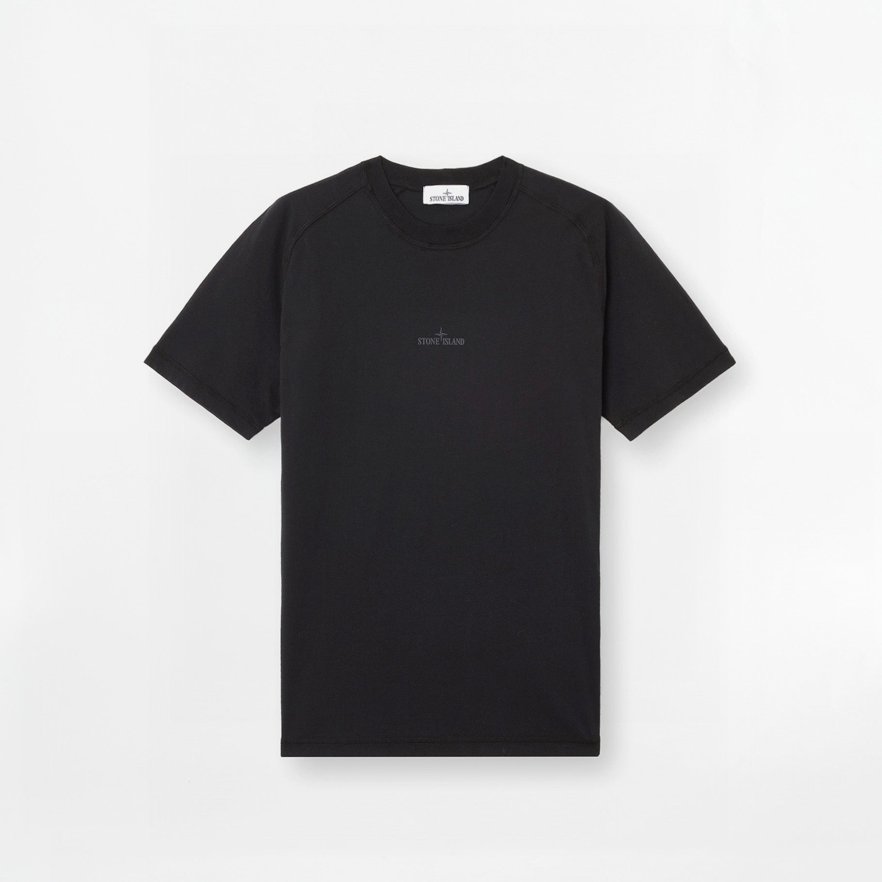 T-shirt Stone Island Organic Cotton Jersey 2100020 Noir
