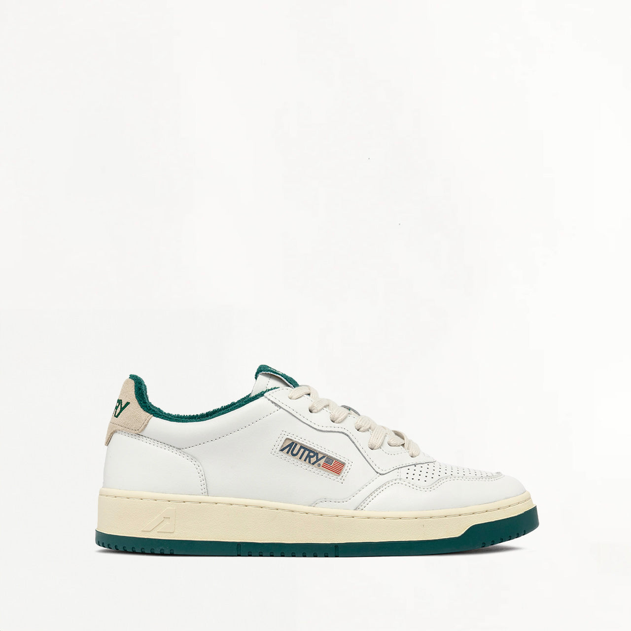 Sneakers Autry Medalist Sponge Blanche et Verte VS06