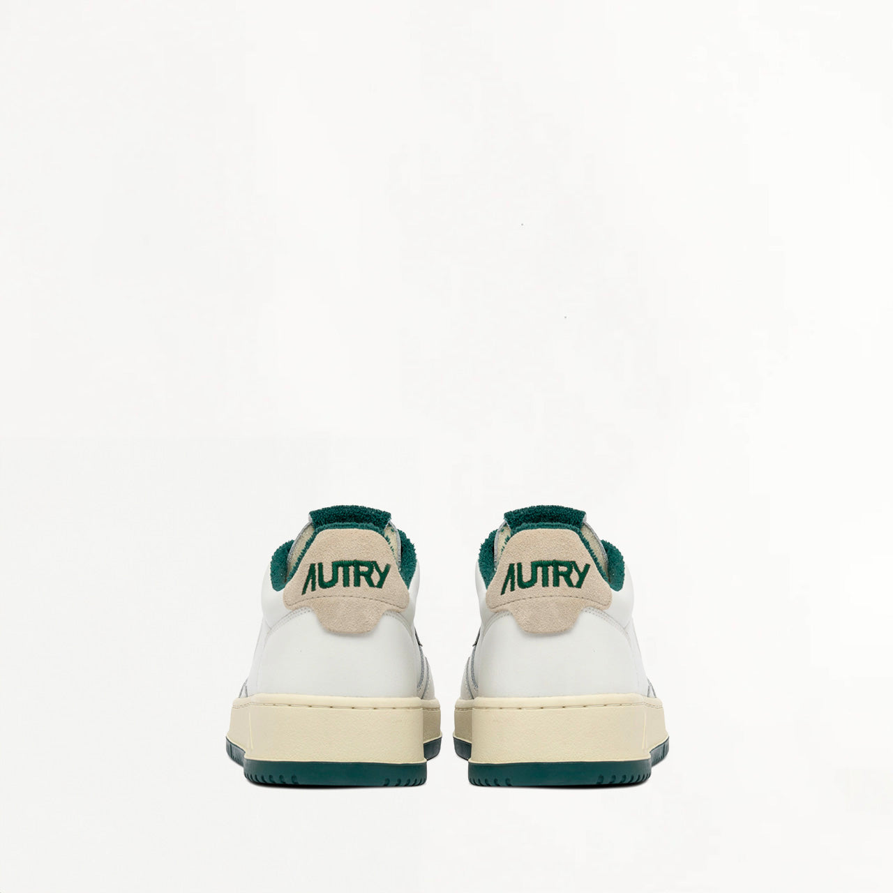 Sneakers Autry Medalist Sponge Blanche et Verte VS06