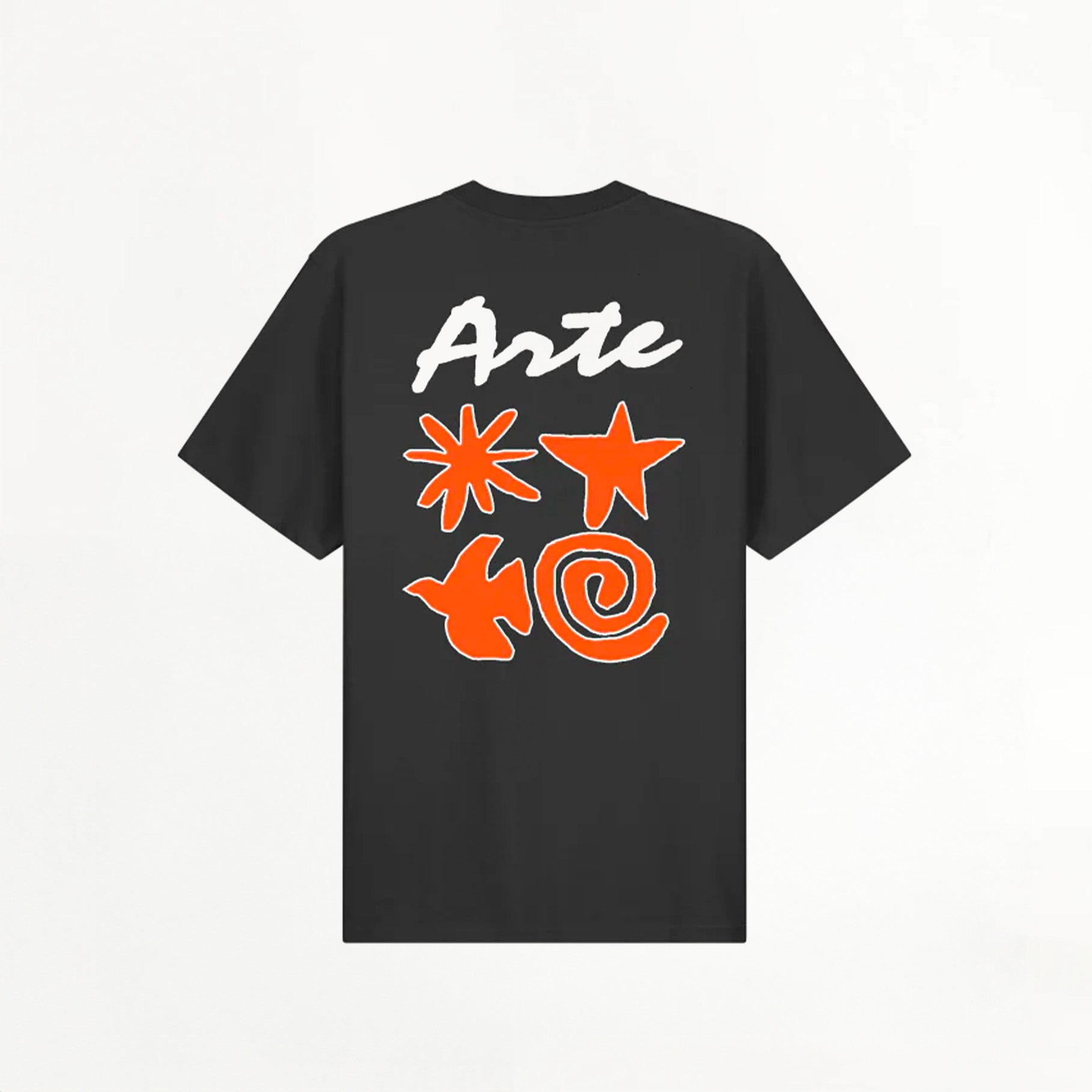 T-shirt Homme Arte Antwerp 4 Elements Print Noir