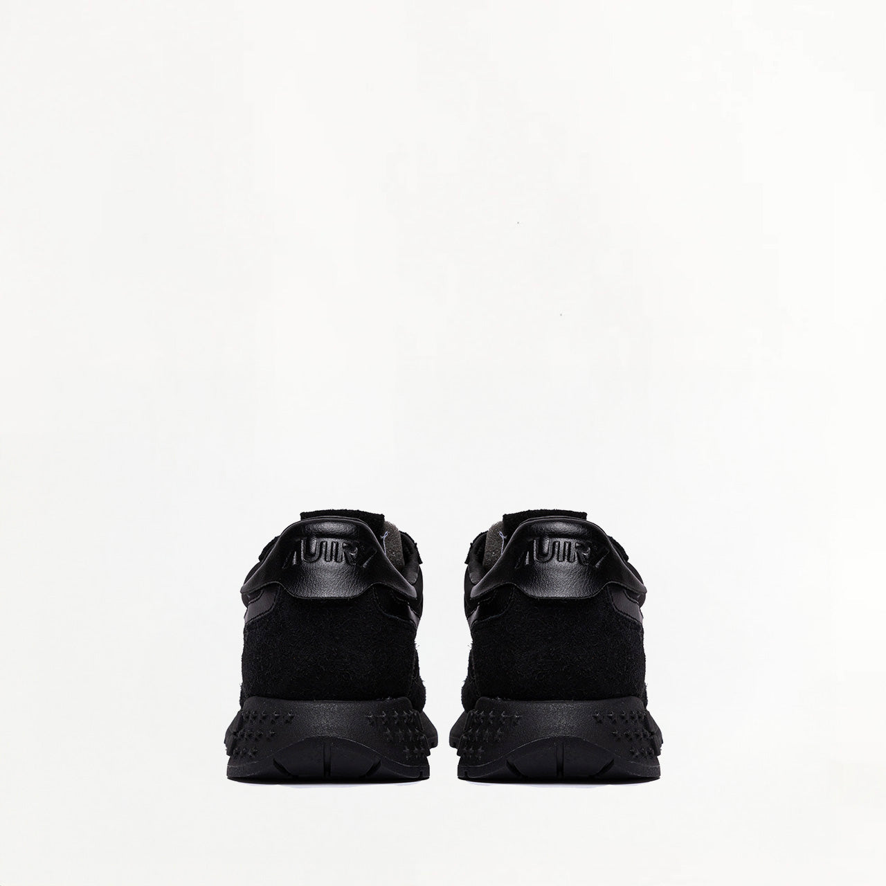 Sneakers Autry Reelwind Low en Nylon, Daim et Cuir Noir