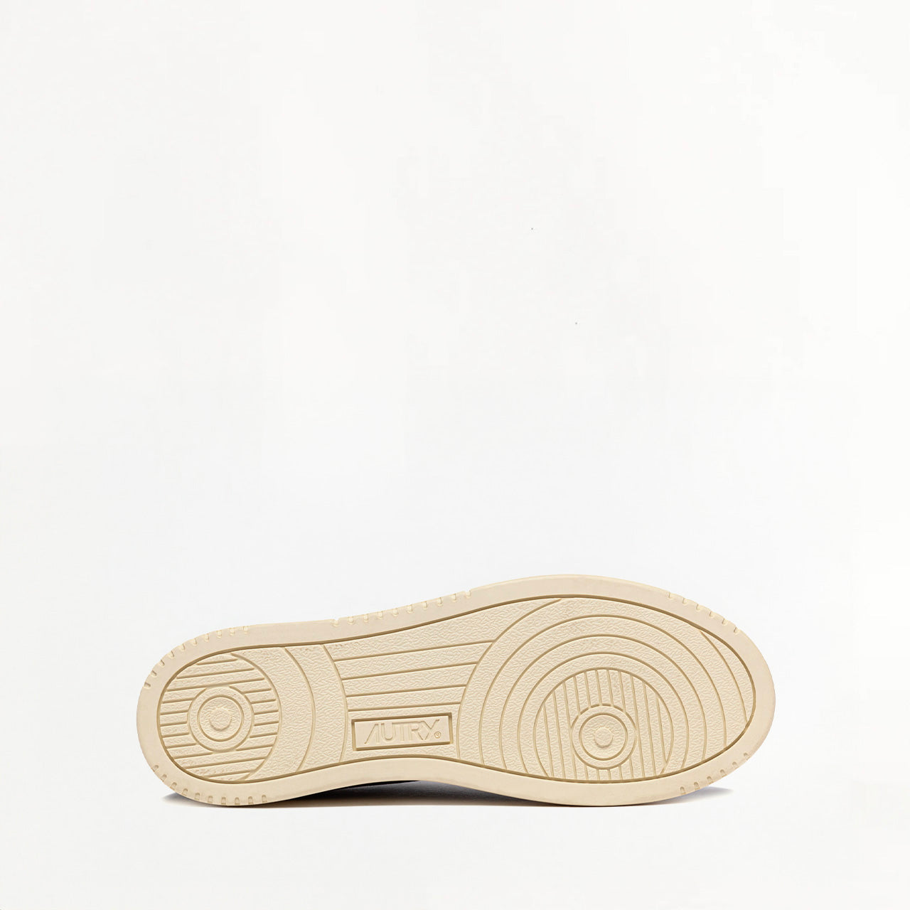 Sneakers Autry Medalist Low en Daim Gris Sombre et Cuir Beige