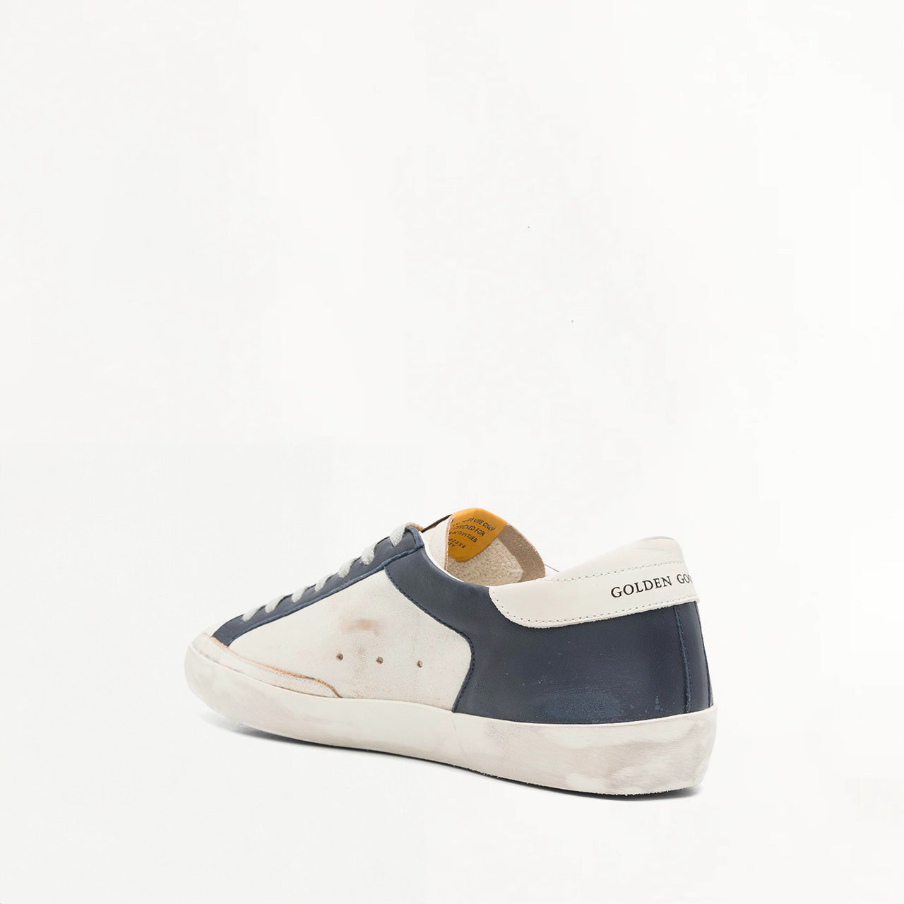 Sneakers Golden Goose Super Star Blanche Marine