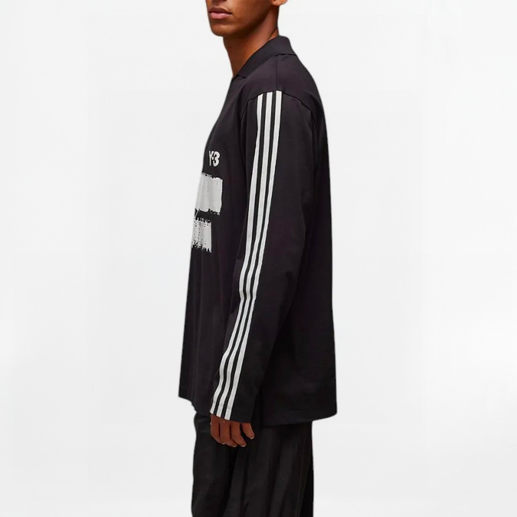 T-shirt Y-3 LS Logo Noir