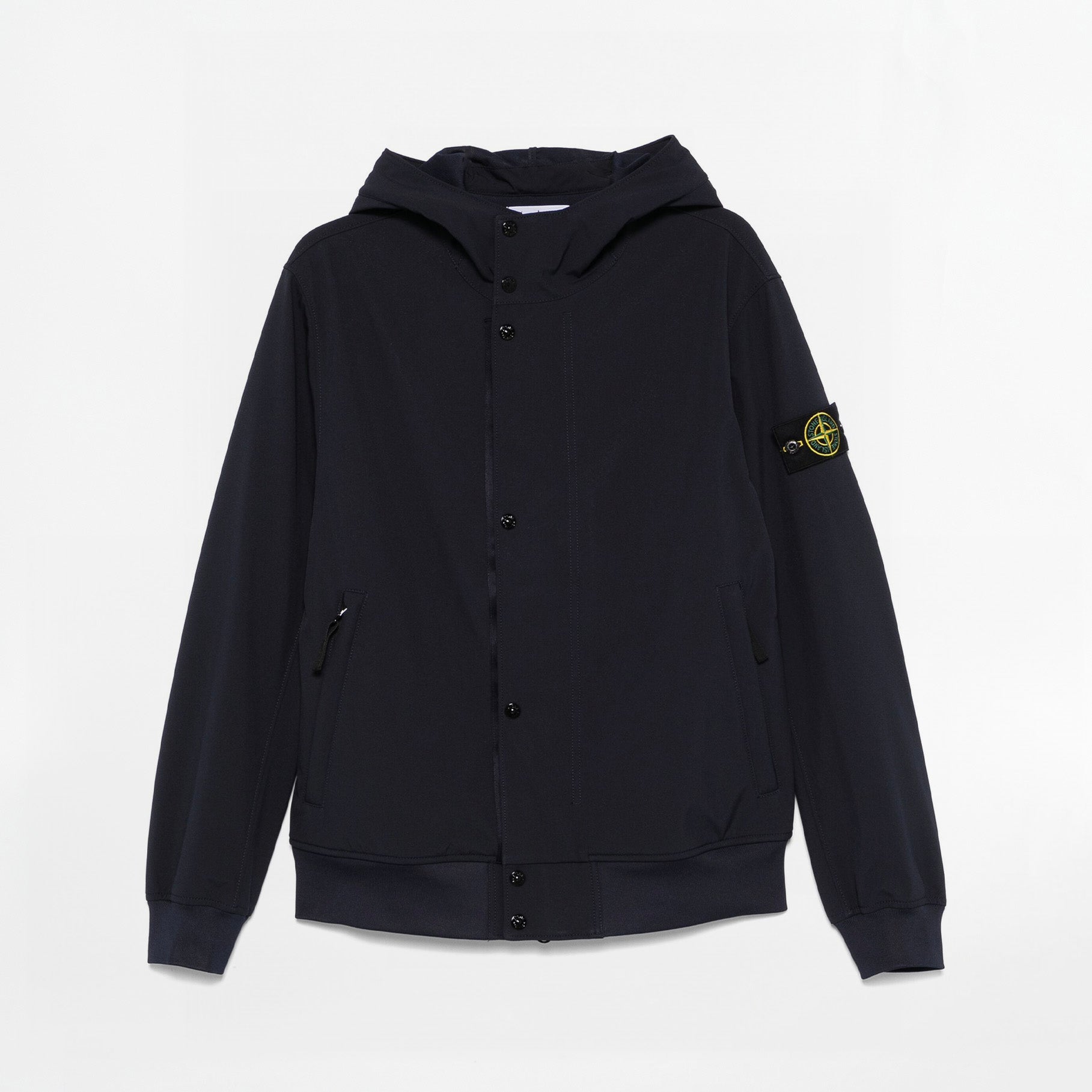 Veste Stone Island Light Soft Shell-R e.dye® 4100090 Noir