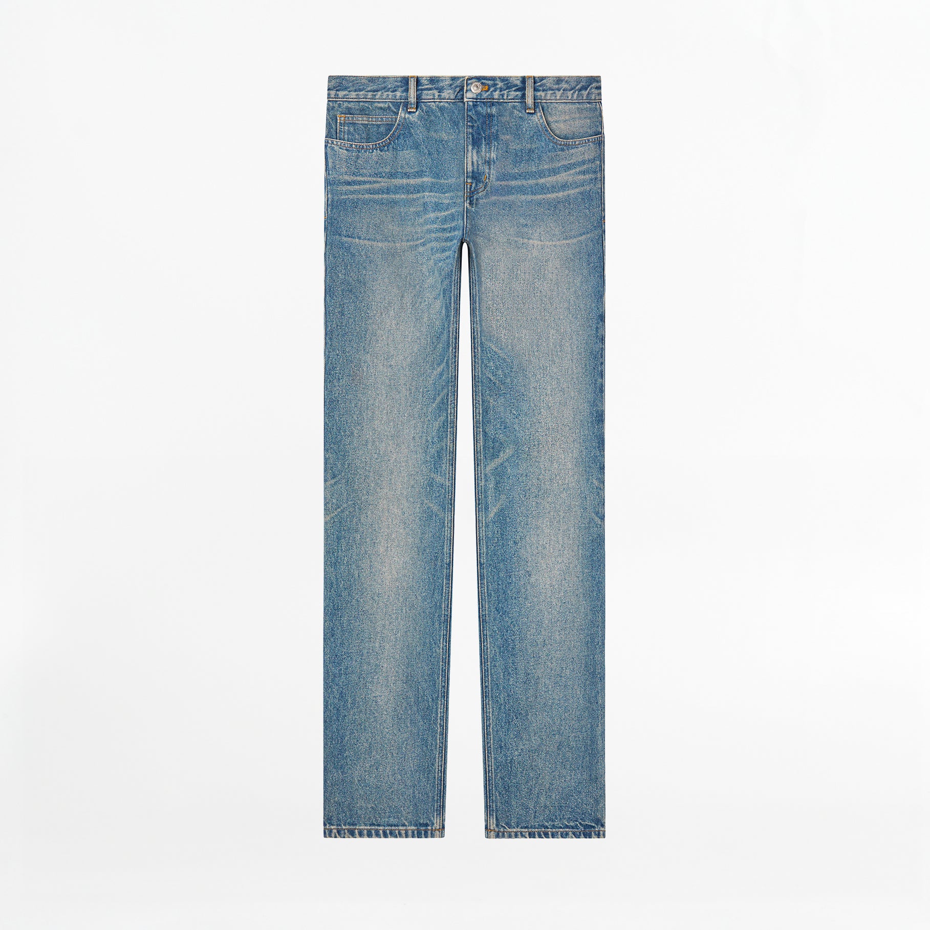 Jeans Courrèges 5 Poches Bleu