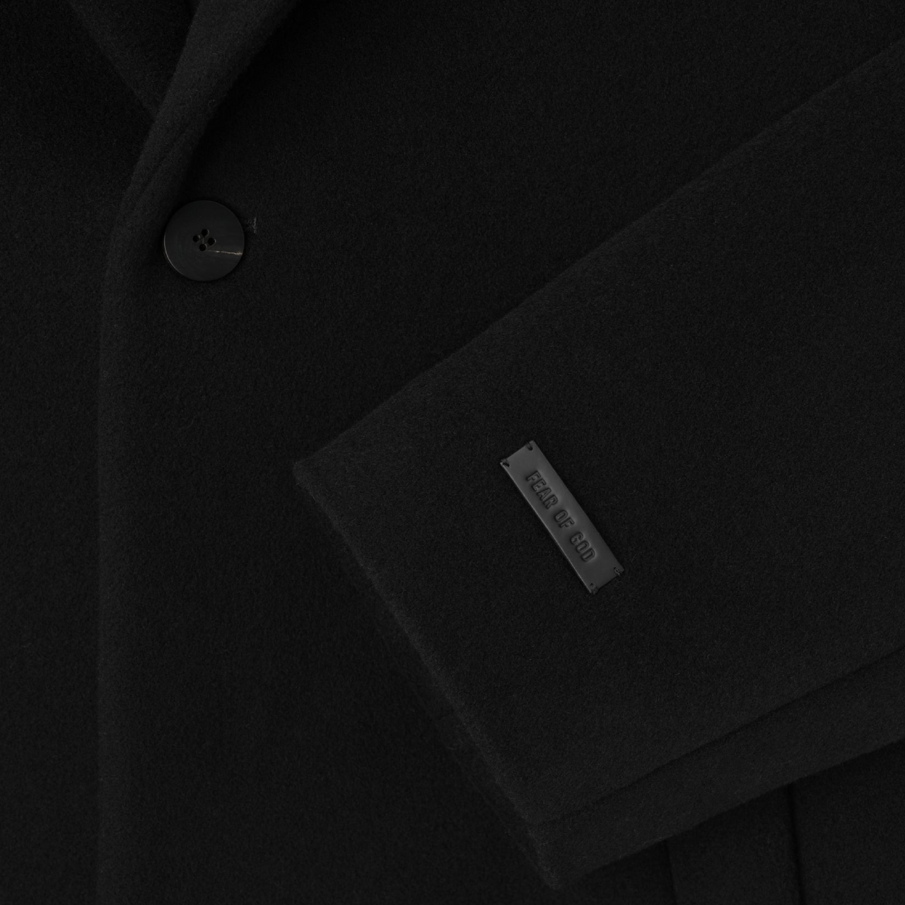 Manteau Fear of God Relaxed Coat noir