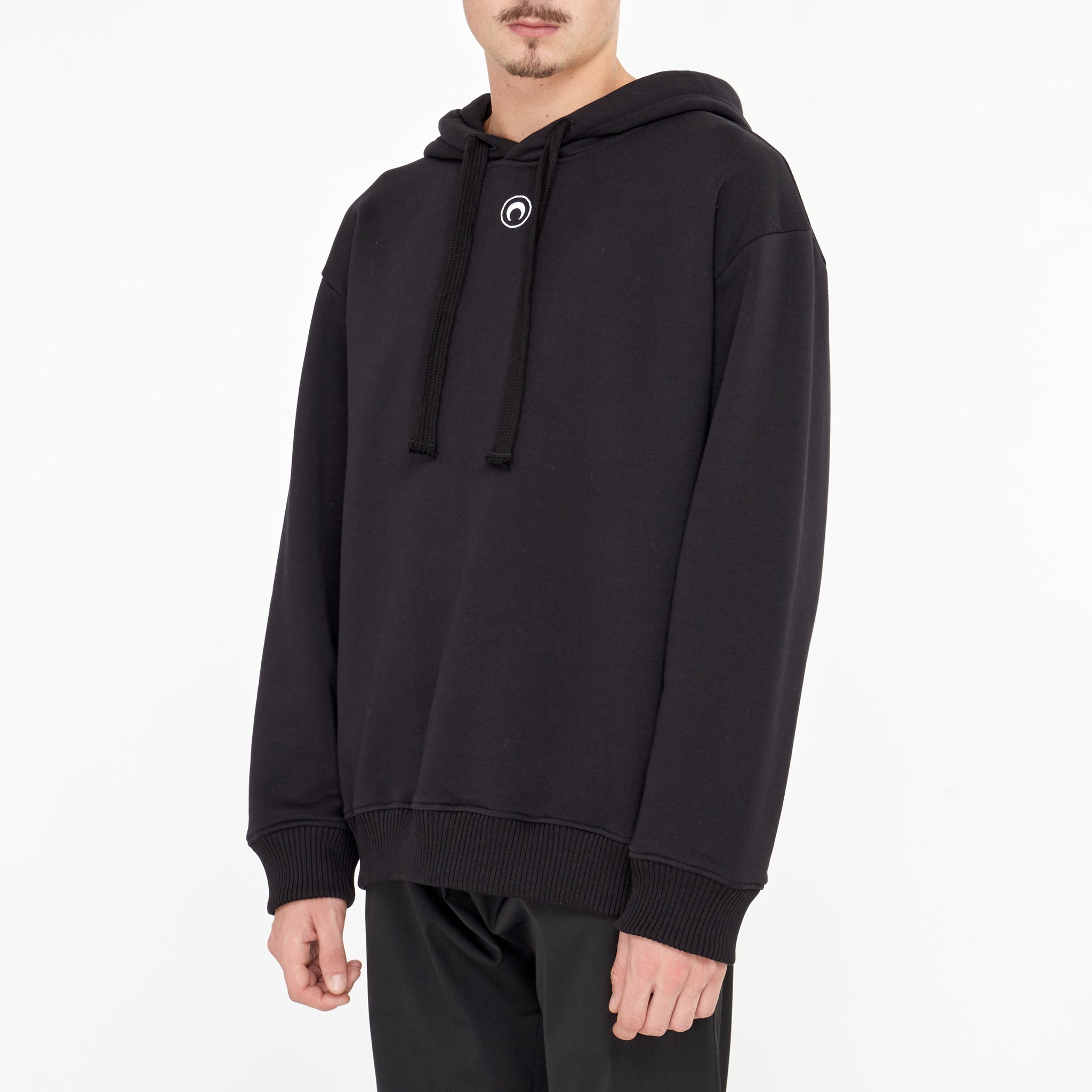 Hoodie Marine Serre Imprimé Rose