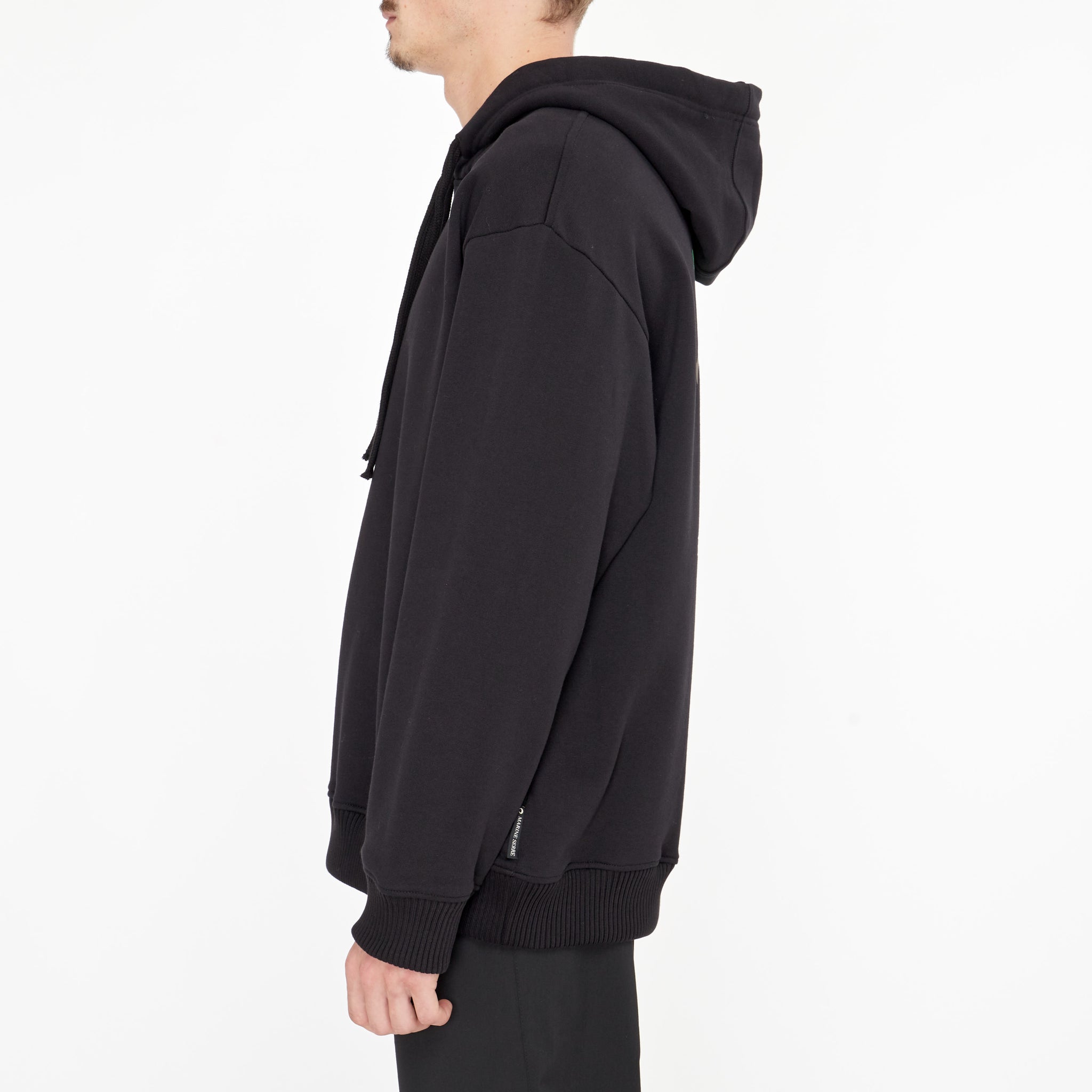 Hoodie Marine Serre Imprimé Rose