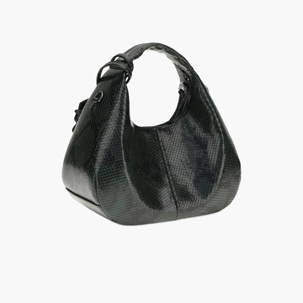 Mini sac épaule effet serpent